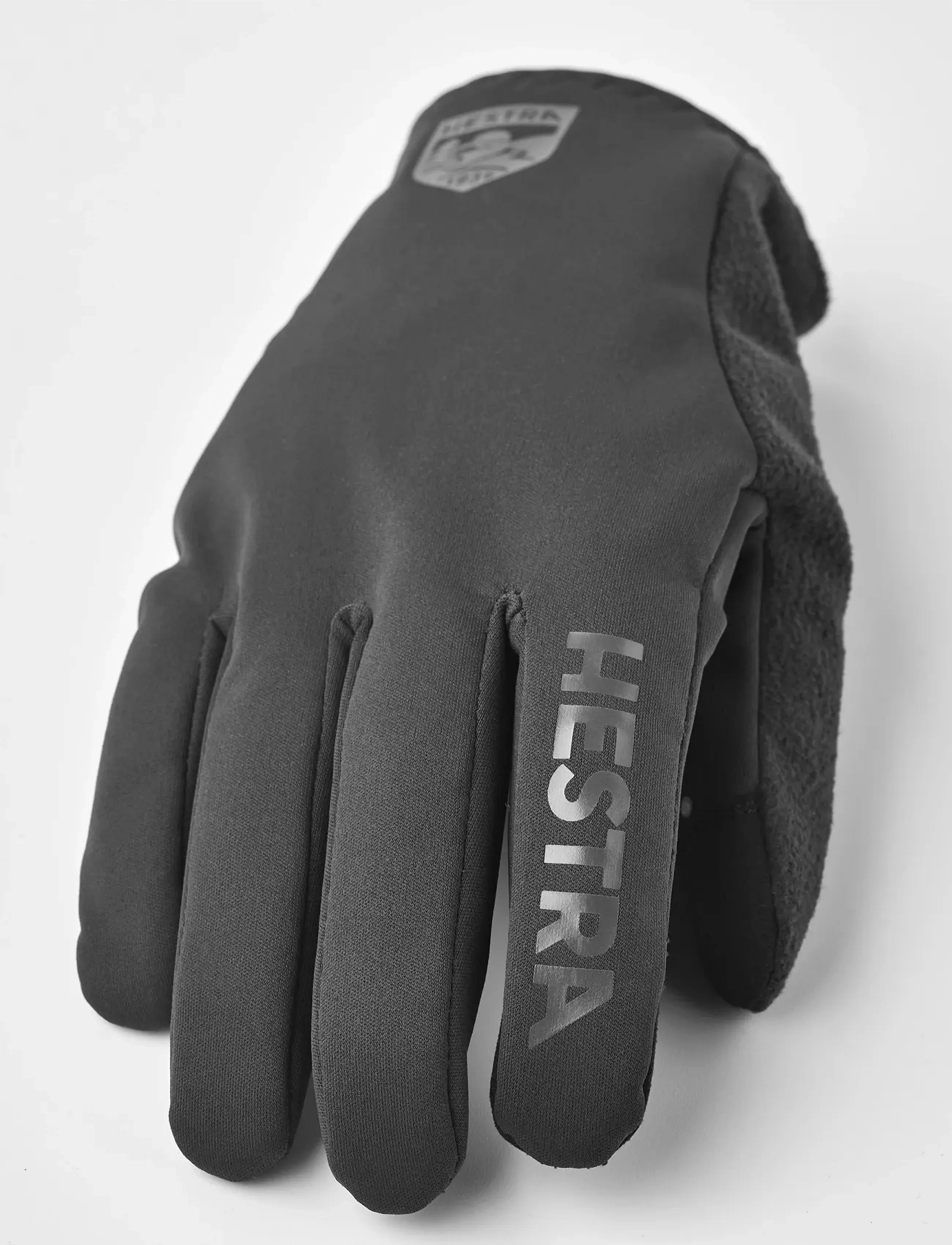 Hestra - Runners - 5 finger Yellow high viz/Yellow high viz-7 - fingerhansker - black/black - 2