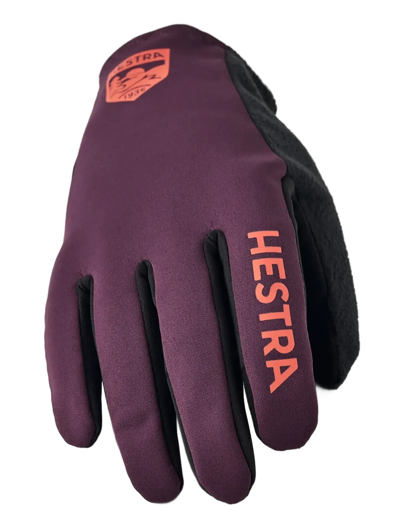 Hestra - Runners - 5 finger - fingerhandschuhe - plum/black - 1