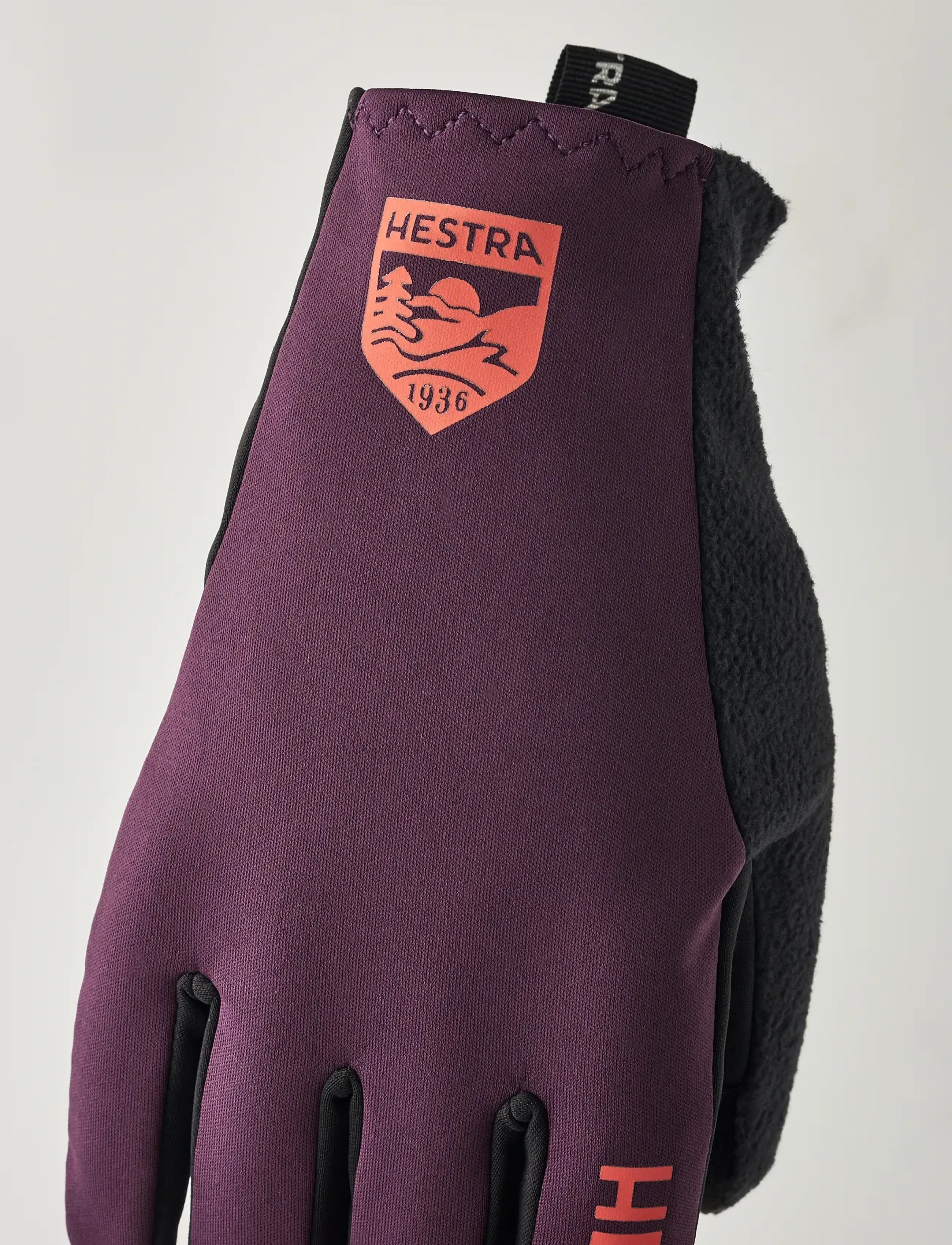 Hestra - Runners - 5 finger - fingerhandschuhe - plum/black - 3