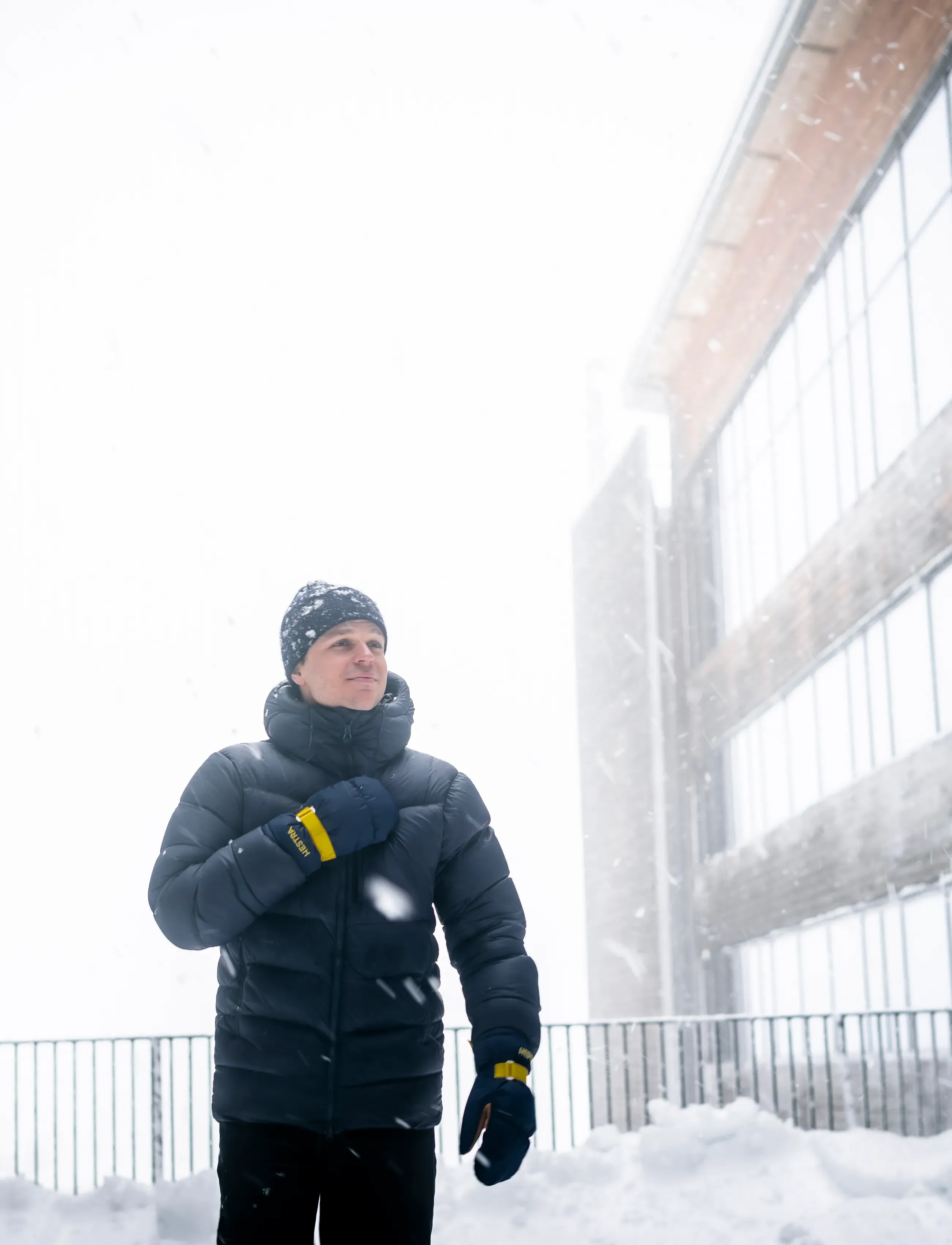 Hestra - Kiruna - mitt - thumb gloves - navy - 0
