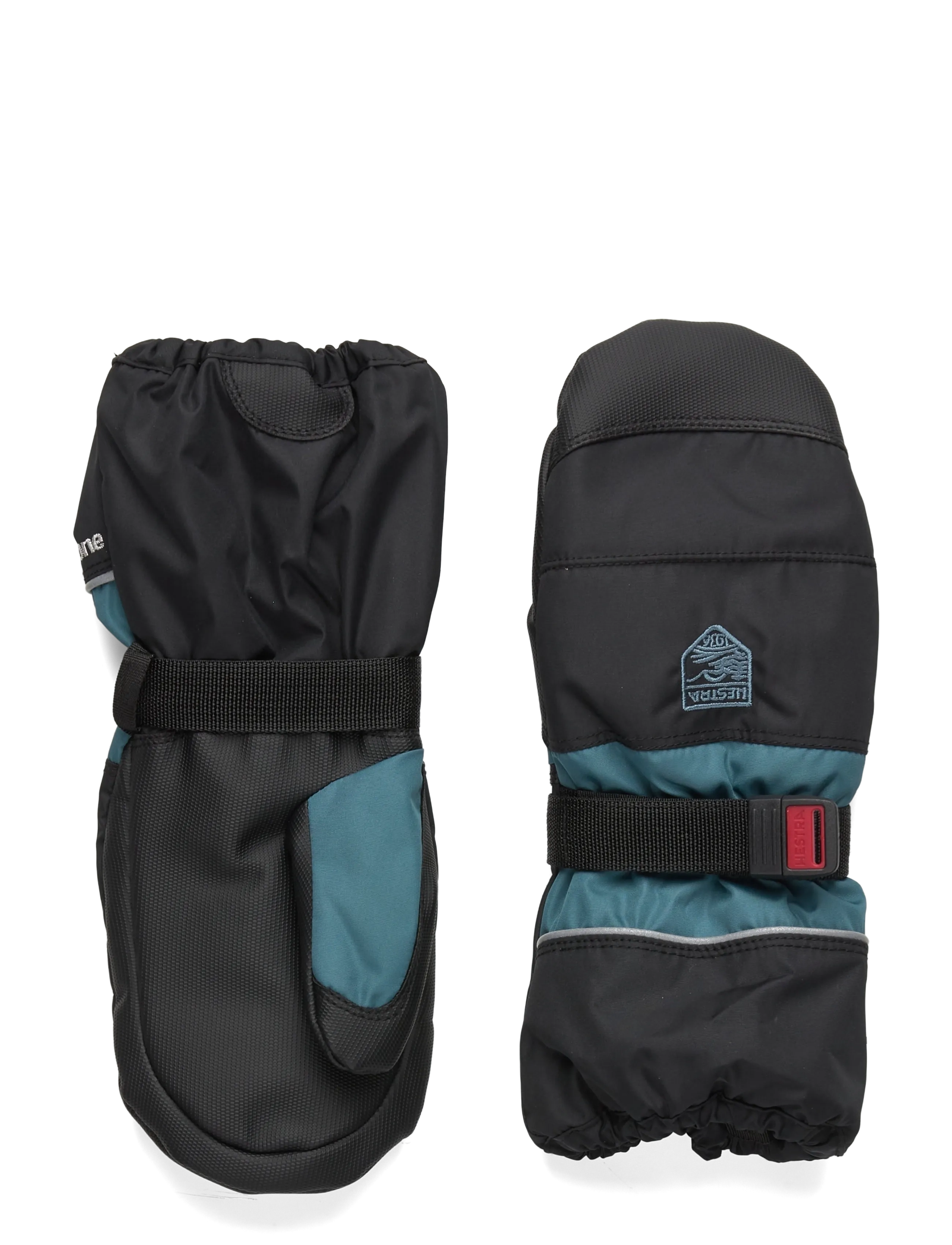 Hestra Kids' CZone - mitt Black/Petrol - Vantar - BLACK/PETROL / black