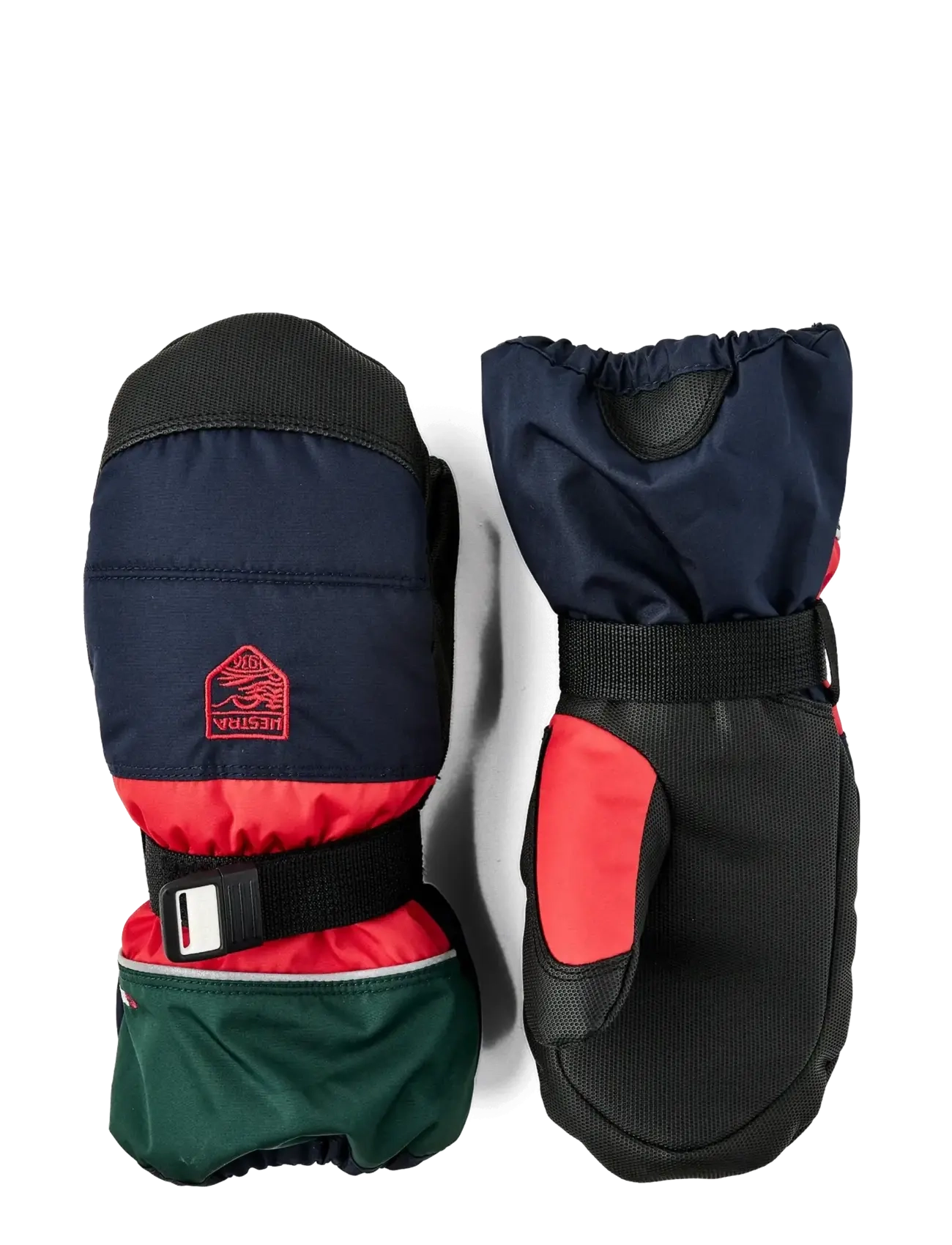 Hestra Kids' CZone - mitt Dark navy/Light red - Handsker & Vanter - DARK NAVY/LIGHT RED / blue