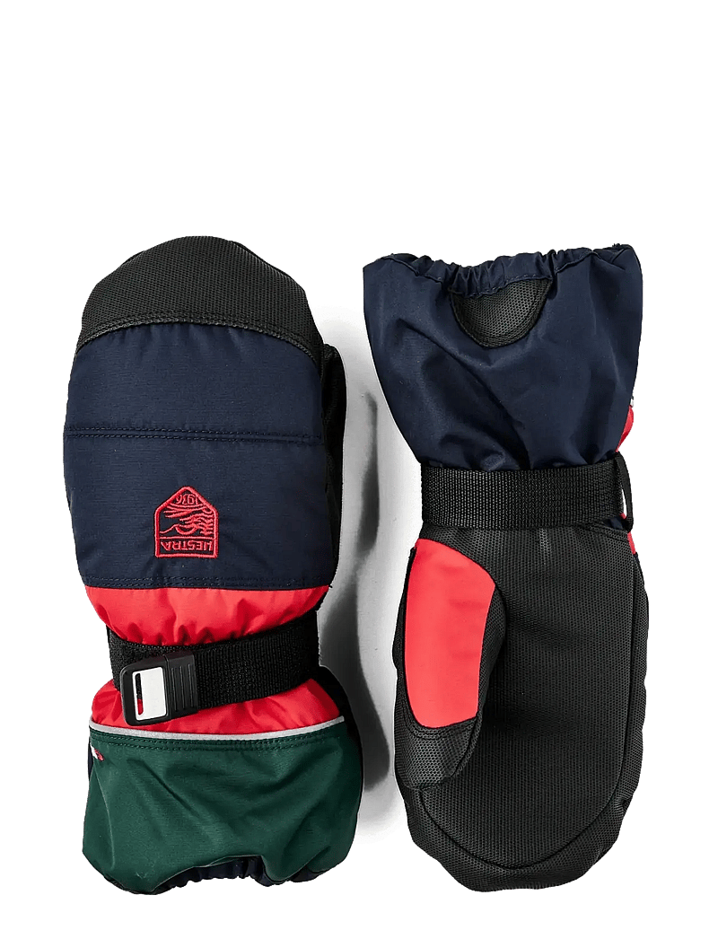 Hestra - Kids' CZone - mitt Dark navy/Light red - cimdi - dark navy/light red - 0