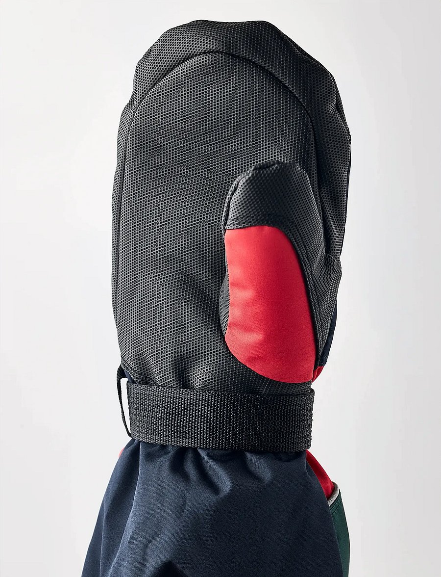 Hestra - Kids' CZone - mitt Dark navy/Light red - handsker - dark navy/light red - 1