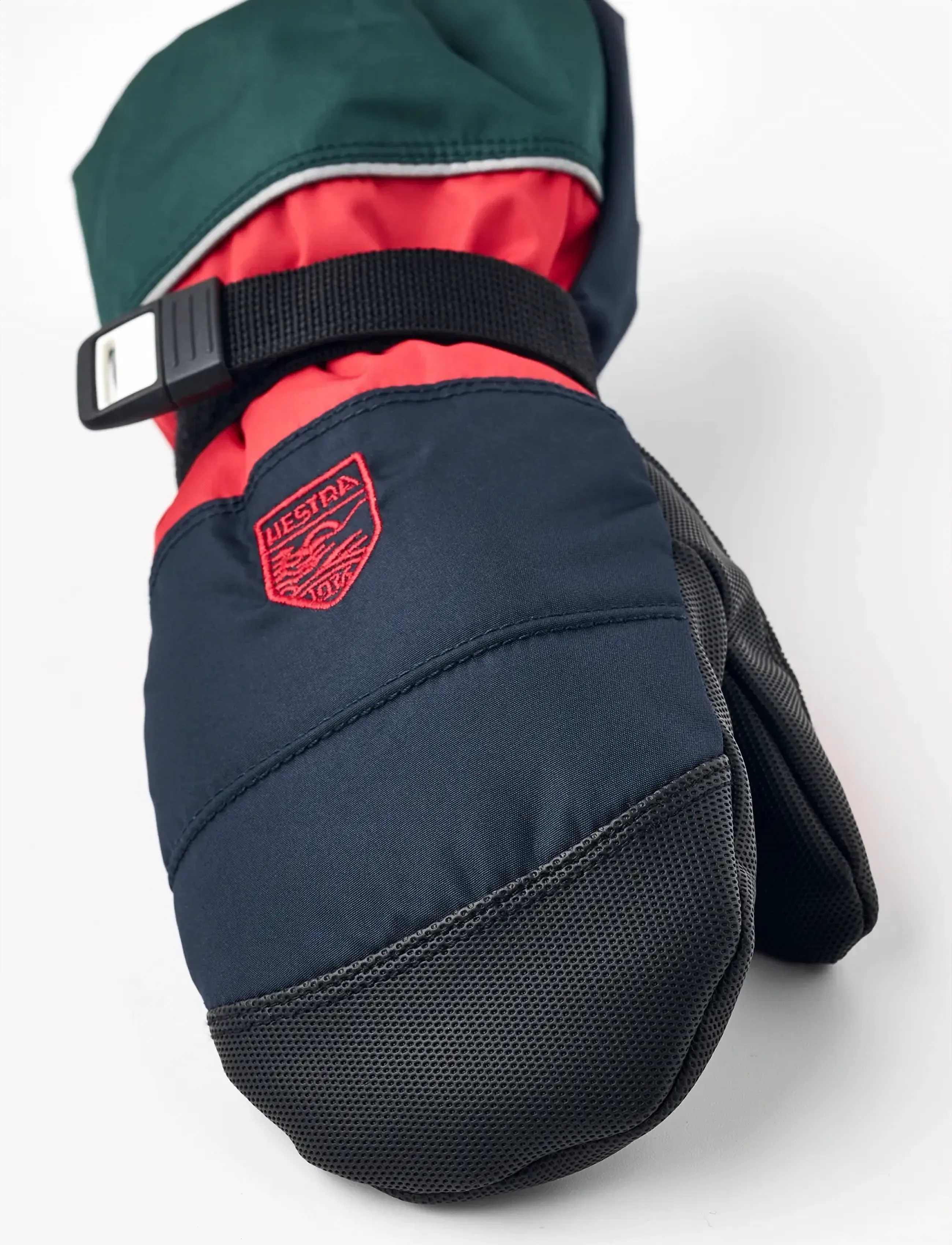 Hestra - Kids' CZone - mitt Dark navy/Light red - handsker - dark navy/light red - 2