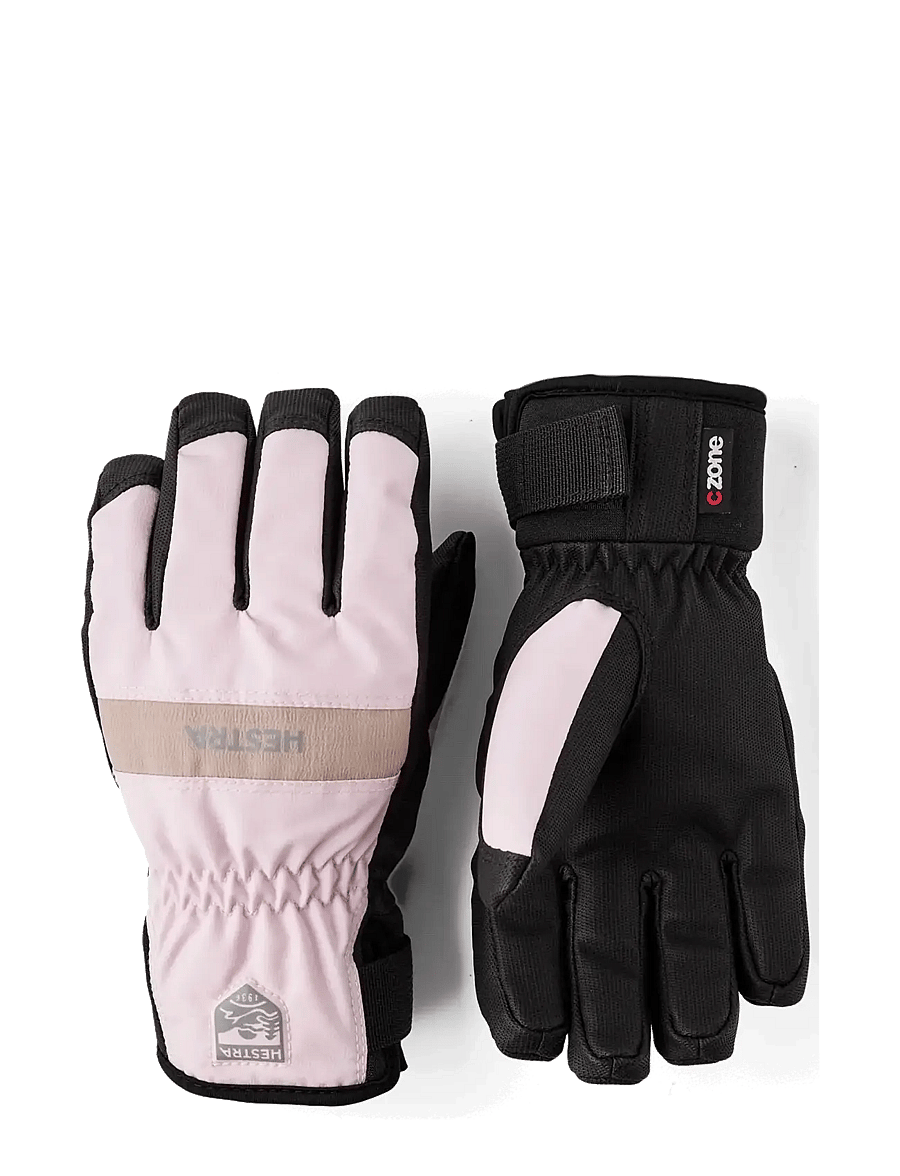 Hestra - Ferox CZone Jr - 5-finger - pink - 0