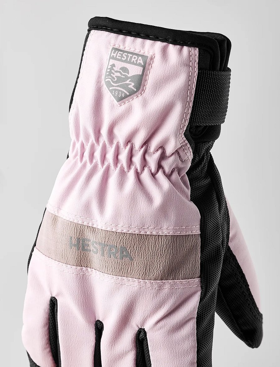 Hestra - Ferox CZone Jr - 5-finger - pink - 2