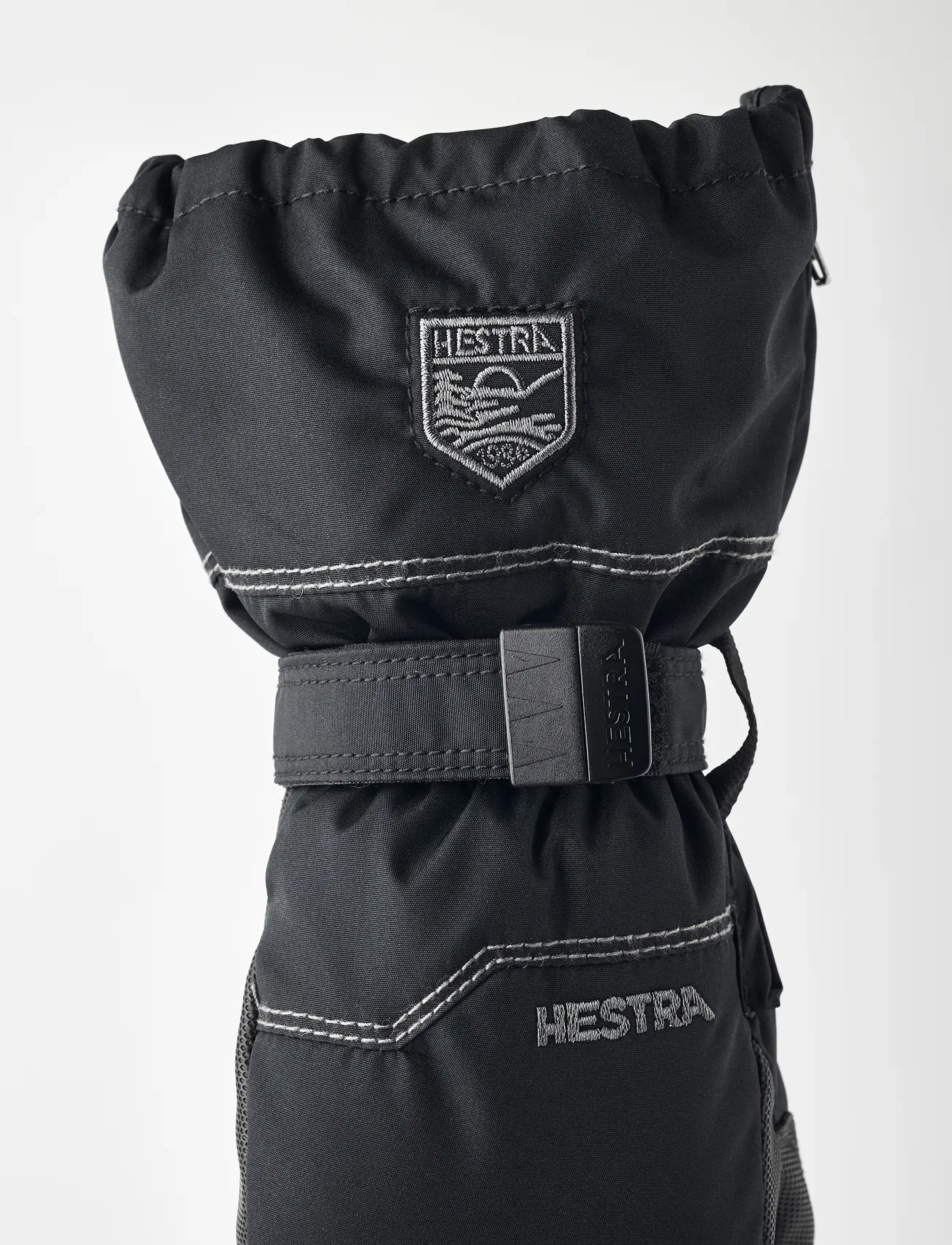 Hestra - Baby Zip - mitt - baby-handschuhe - black/black - 3