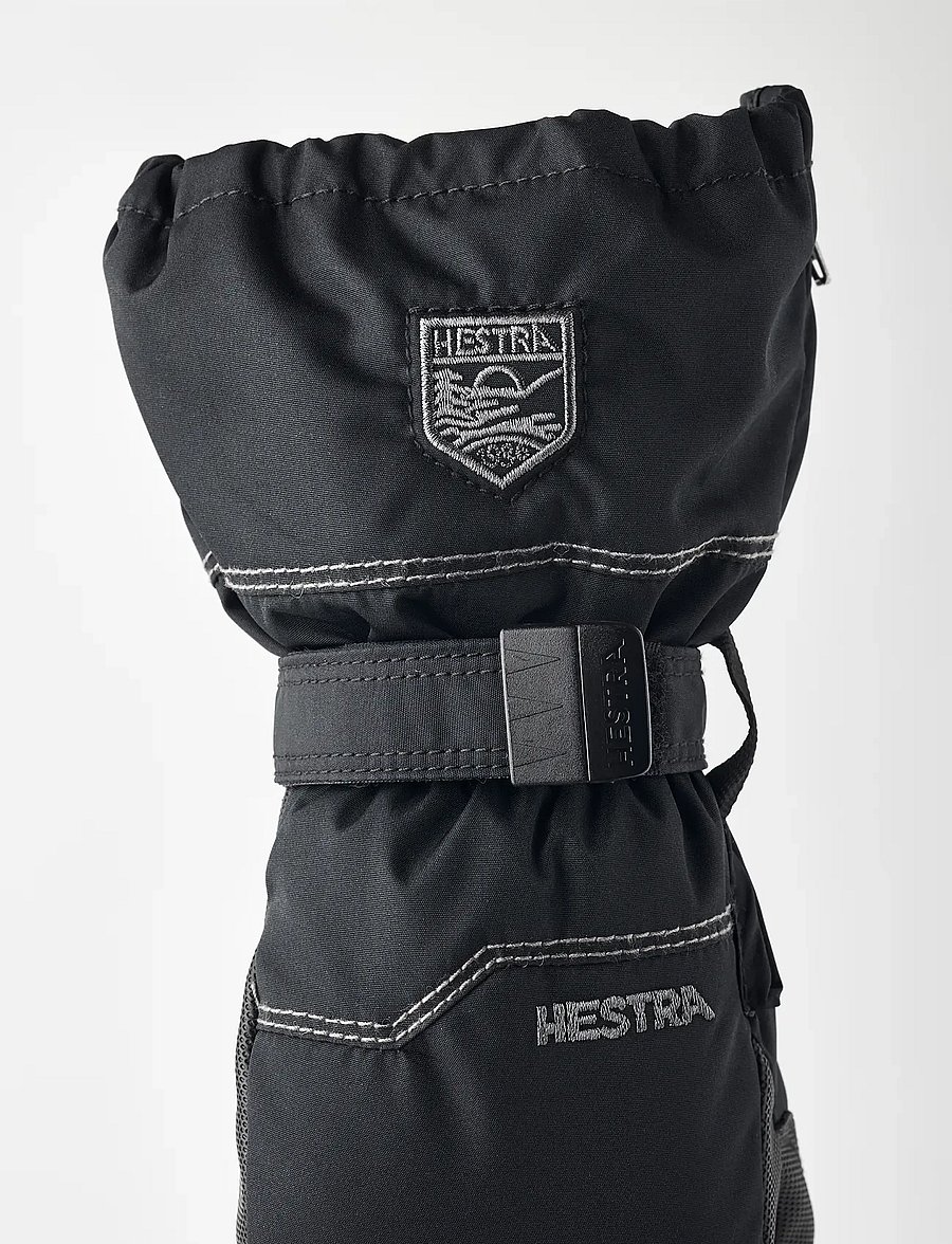 Hestra - Baby Zip - mitt - baby-handschuhe - black/black - 3