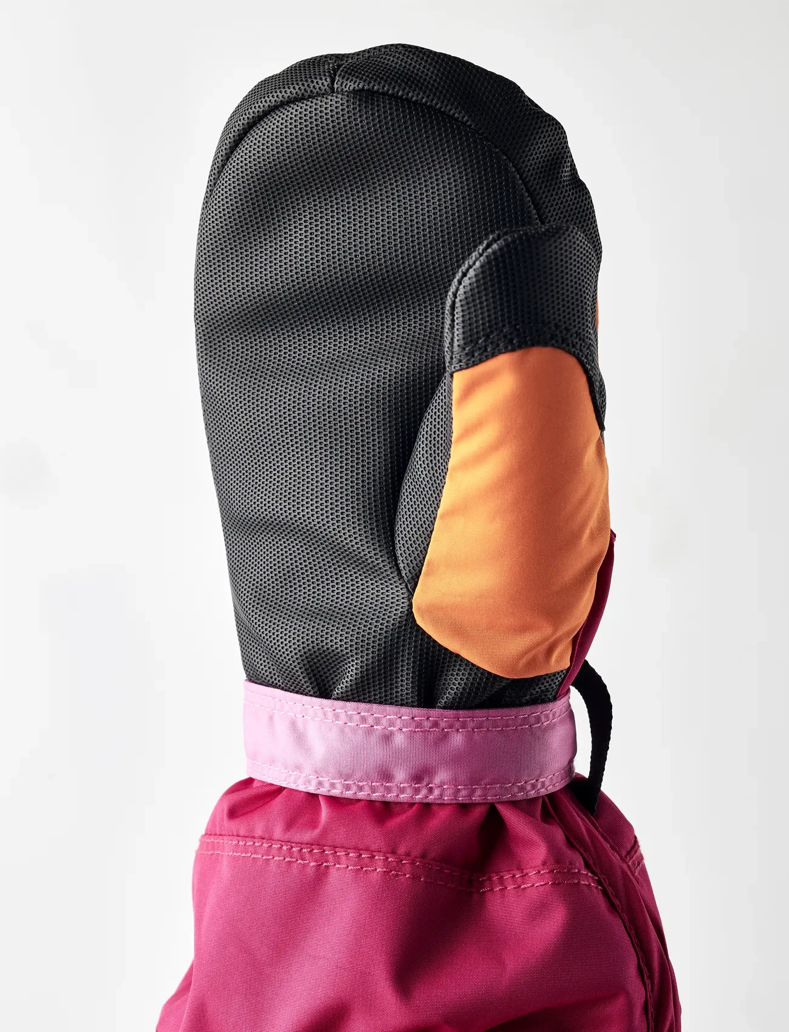 Hestra - Baby Zip - mitt - baby-handschuhe - orange/orchid - 5