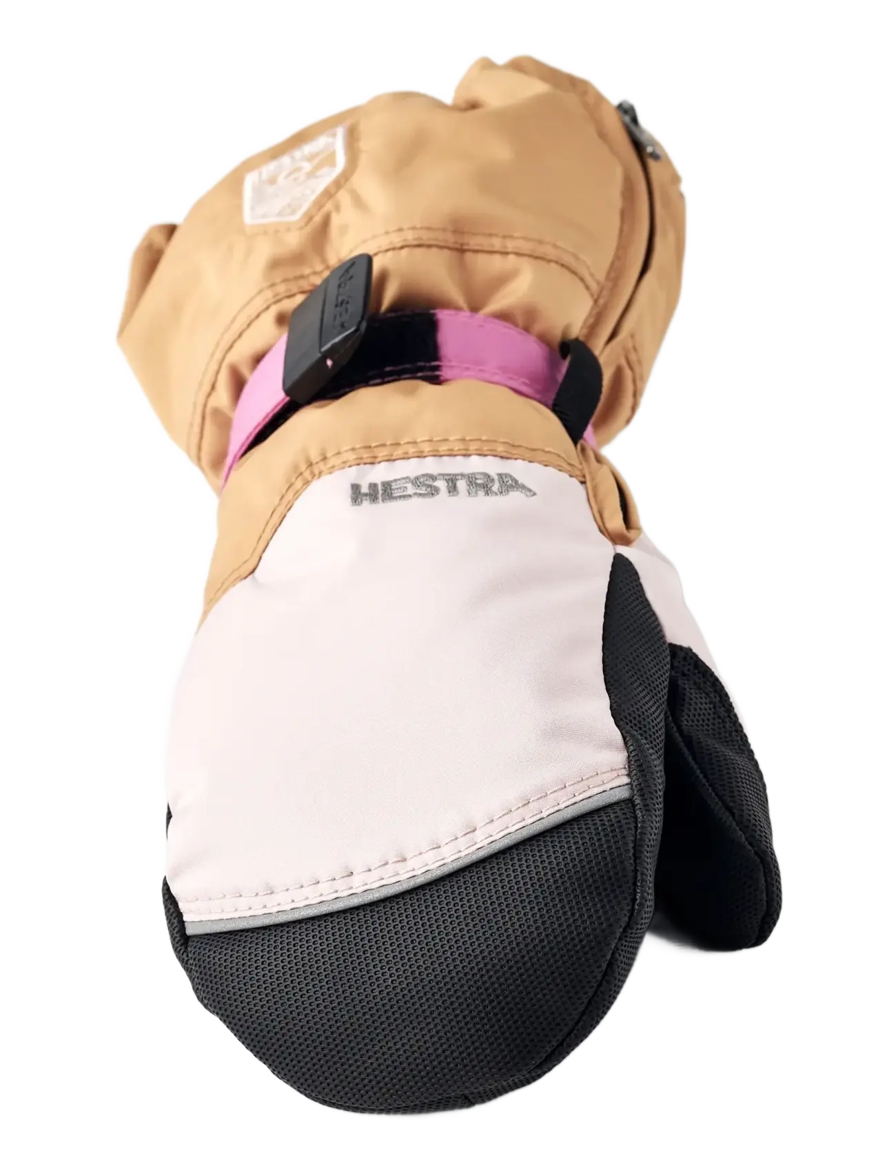 Hestra - Baby Zip - mitt - baby-handschuhe - parfait/sand - 1