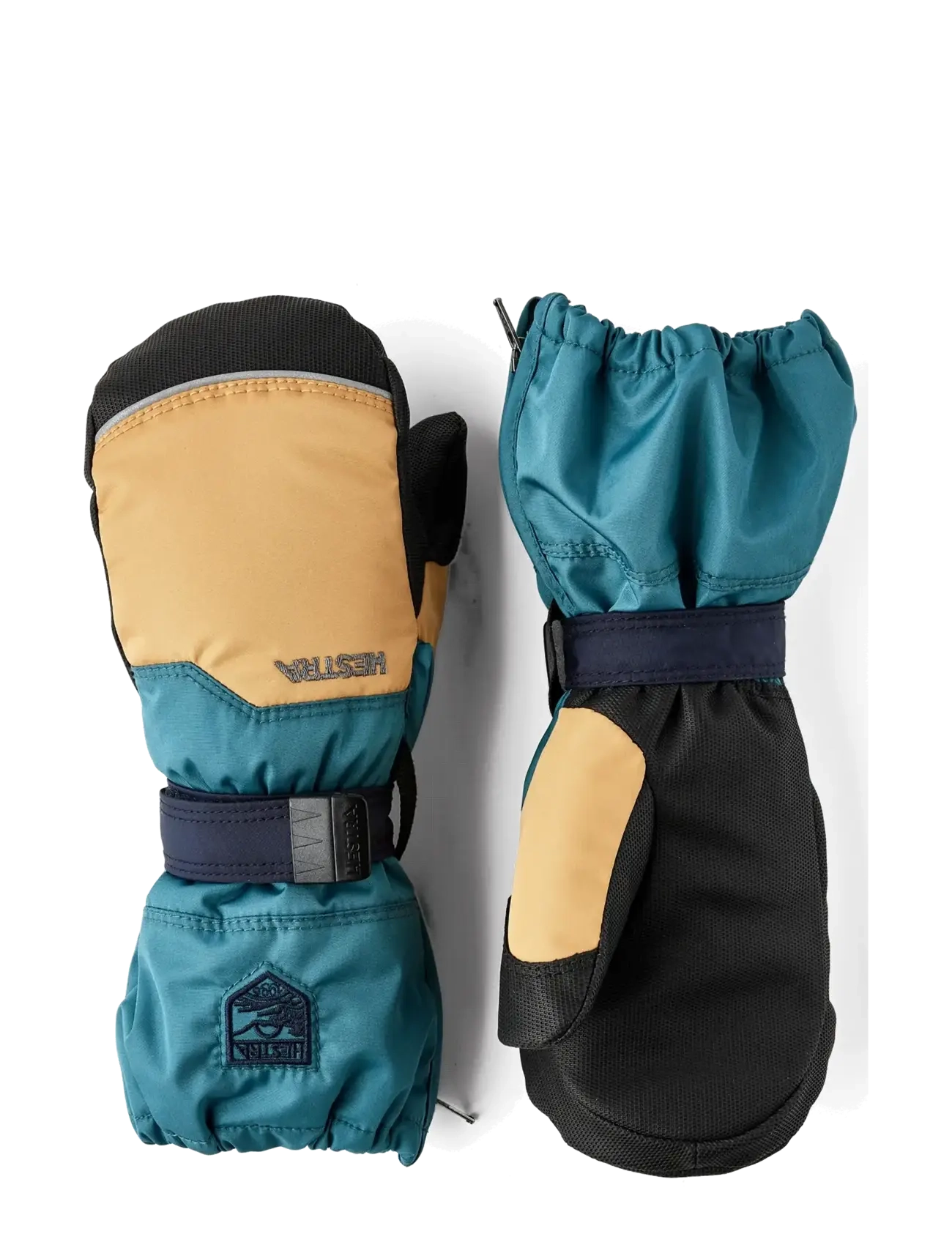 Hestra Baby Zip Mitt, Børn, Børne Ski Luffer, Blå, Str: 2-3Y