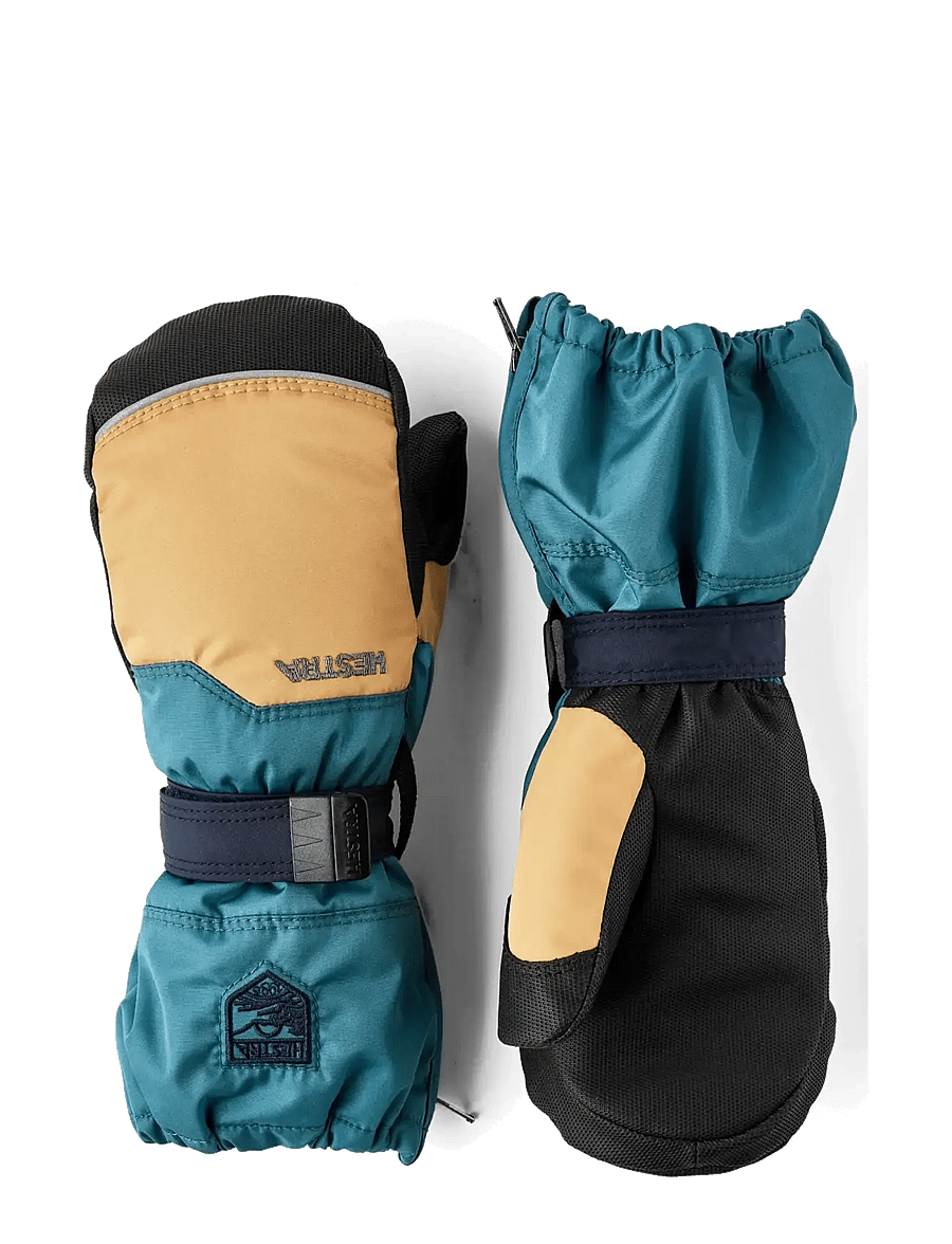 Hestra - Baby Zip - mitt - baby-handschuhe - sand/petrol - 0