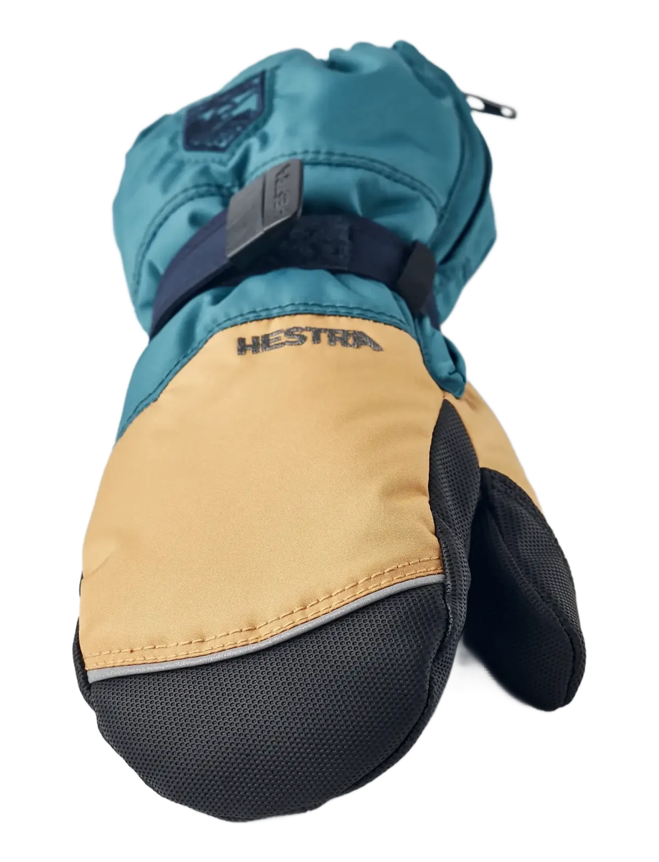 Hestra - Baby Zip - mitt - baby-handschuhe - sand/petrol - 1