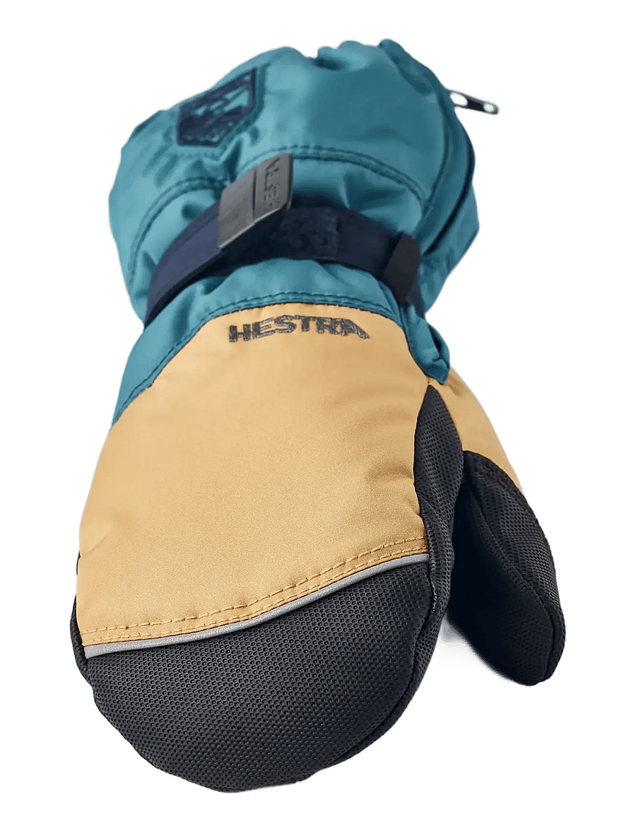 Hestra - Baby Zip - mitt - baby-handschuhe - sand/petrol - 1