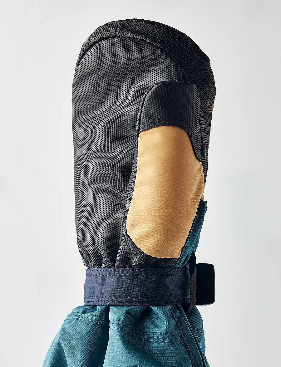 Hestra - Baby Zip - mitt - baby-handschuhe - sand/petrol - 3