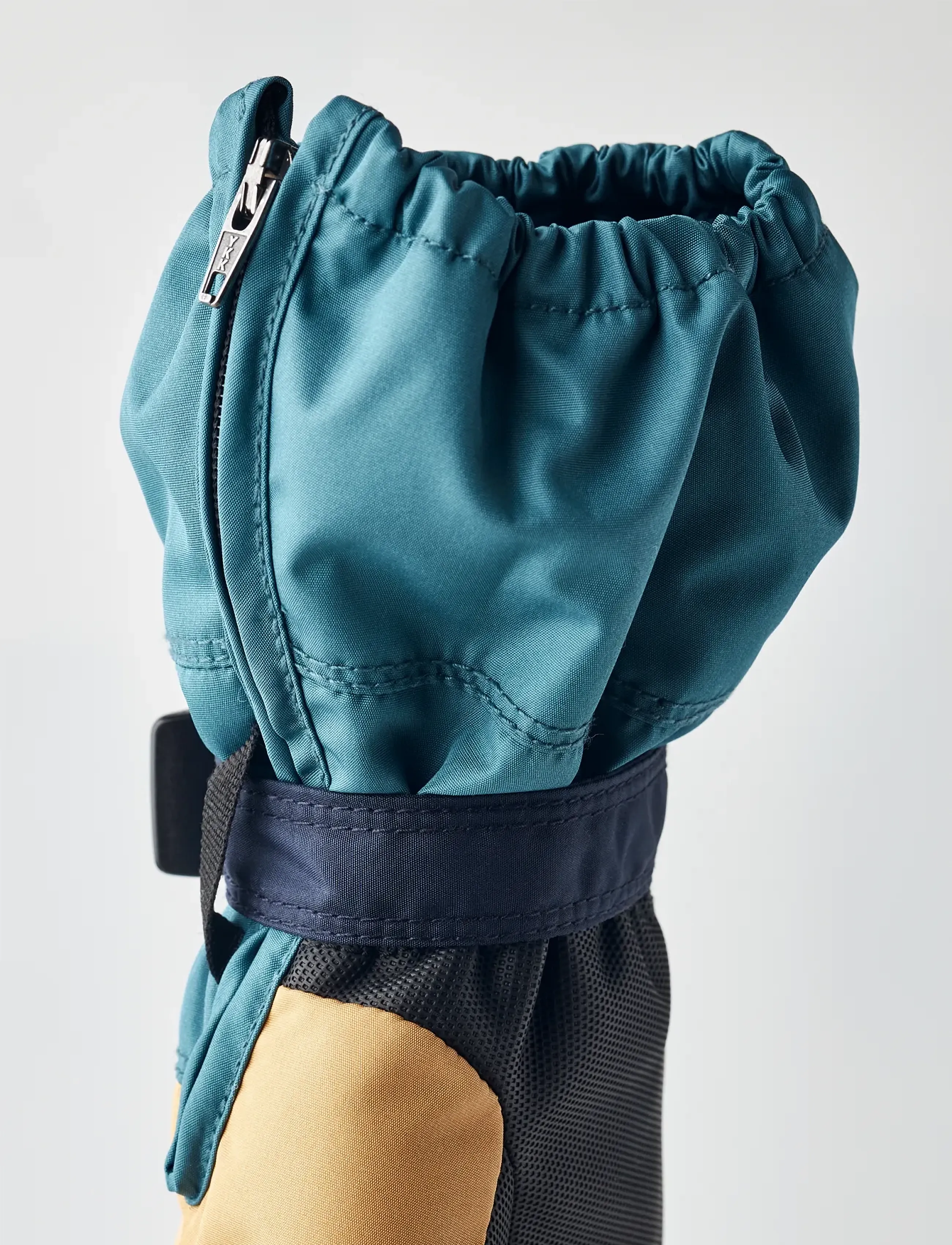 Hestra - Baby Zip - mitt - baby-handschuhe - sand/petrol - 4