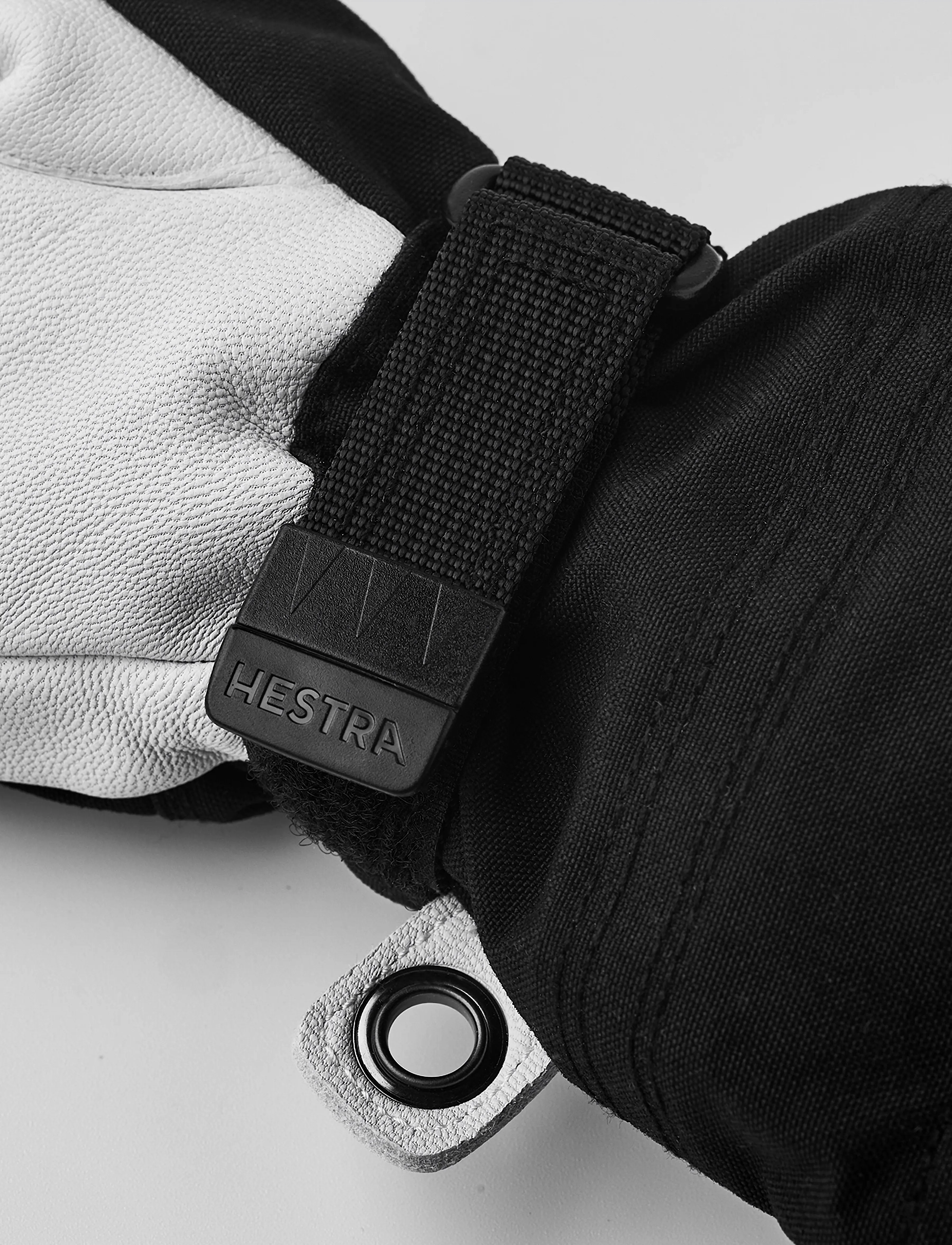 Hestra - Army Leather Heli Ski Jr. - 5 finger - black - 4