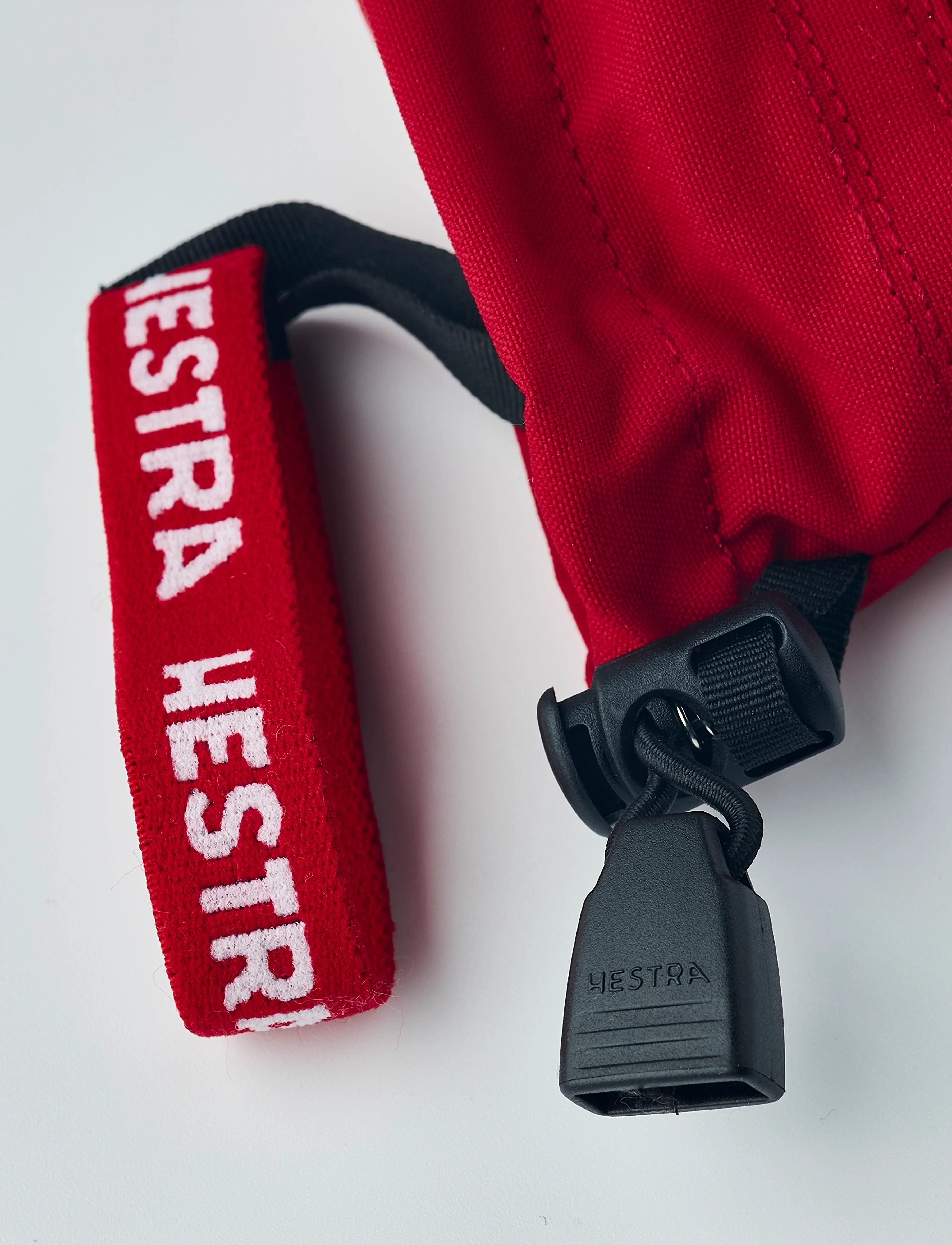 Hestra - Army Leather Heli Ski Jr. - 5 finger - regen-handschuhe - red - 5