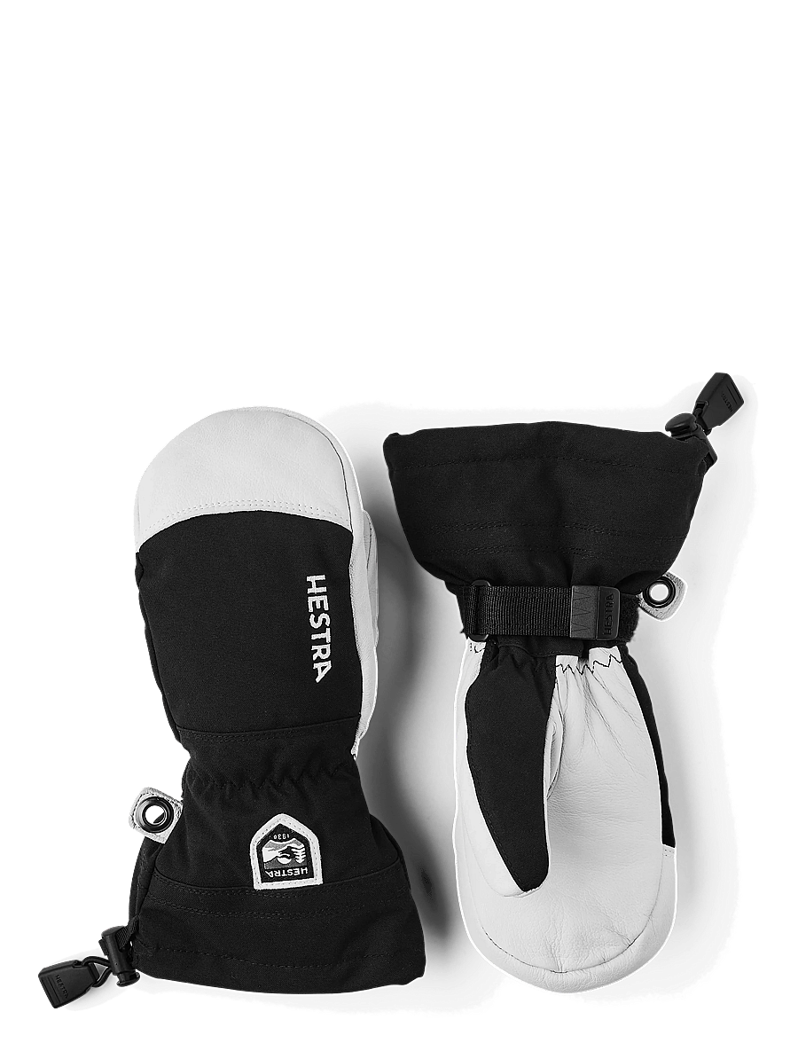 Hestra - Army Leather Heli Ski Jr. - mitt - handschuhe - black - 0