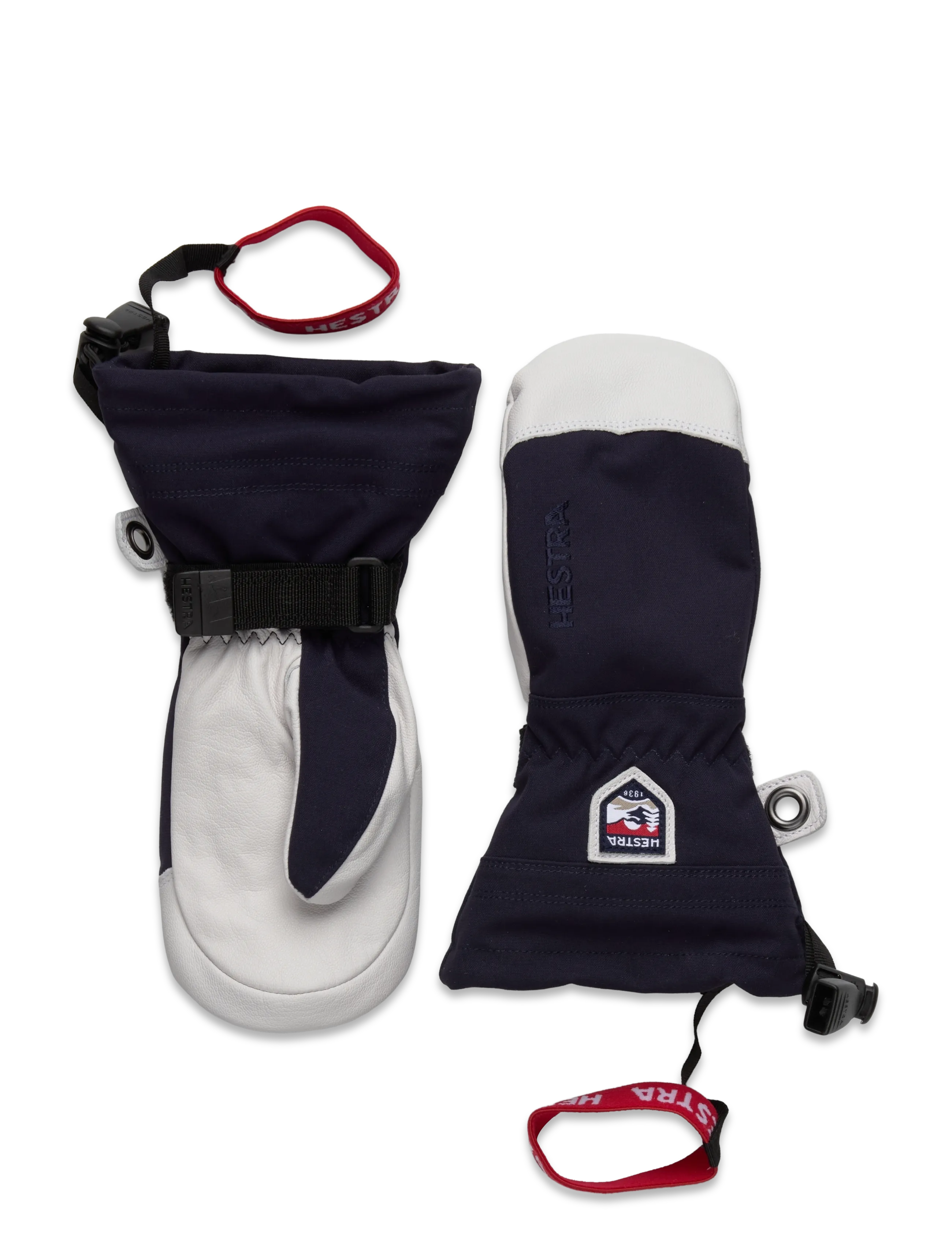 Army Leather Heli Ski Jr. - mitt Navy - NAVY