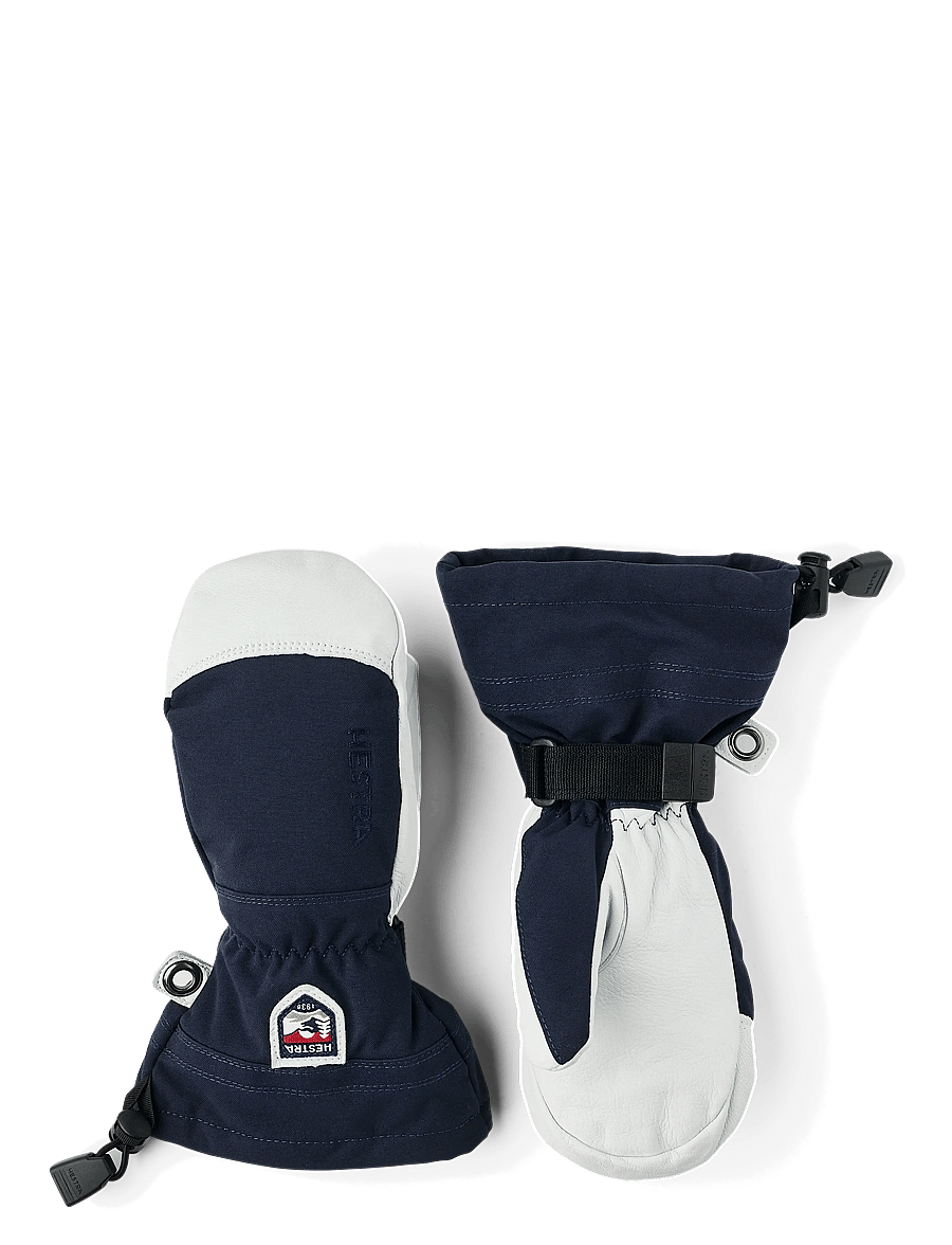 Hestra - Army Leather Heli Ski Jr. - mitt - handschuhe - navy - 0