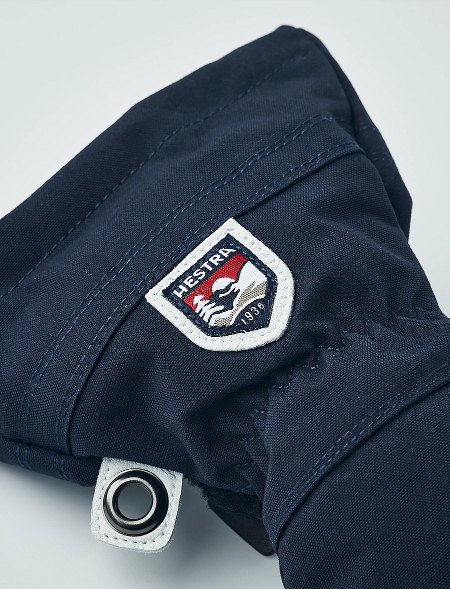 Hestra - Army Leather Heli Ski Jr. - mitt - handschuhe - navy - 2