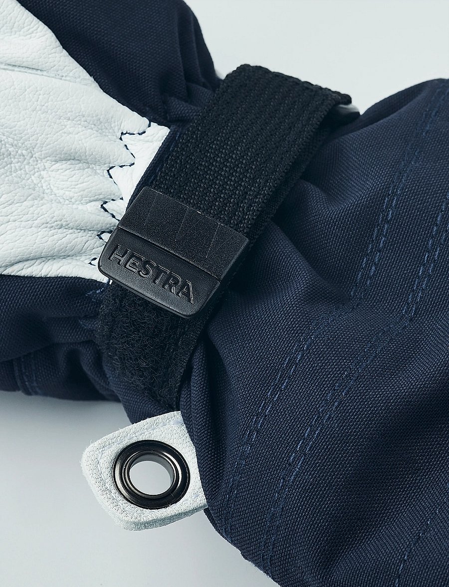 Hestra - Army Leather Heli Ski Jr. - mitt - handschuhe - navy - 3