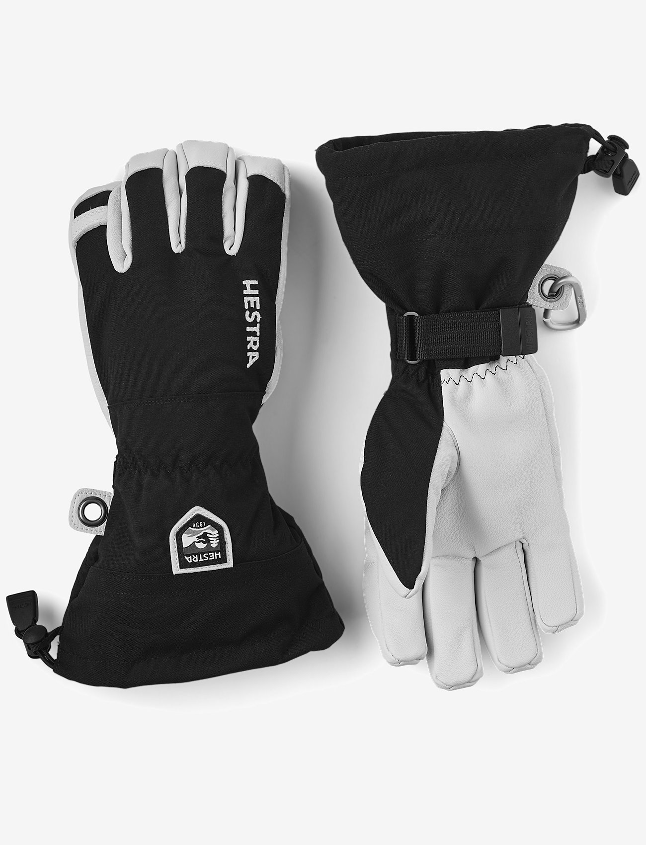 Hestra - Army Leather Heli Ski - fingerhandschuhe - black - 1