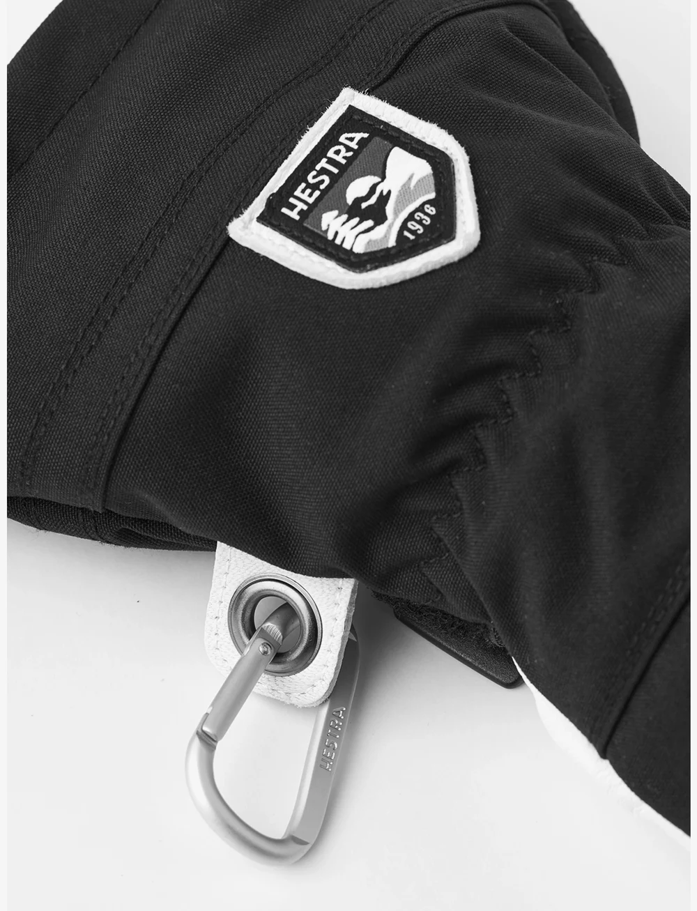 Hestra - Army Leather Heli Ski - 5 finger Black - fingerhandschuhe - black - 2