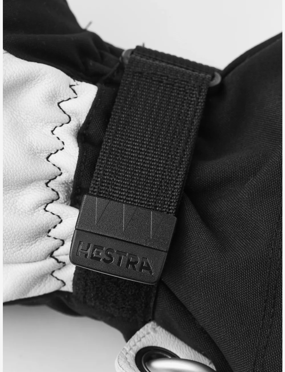 Hestra - Army Leather Heli Ski - 5 finger Black - fingerhandschuhe - black - 5