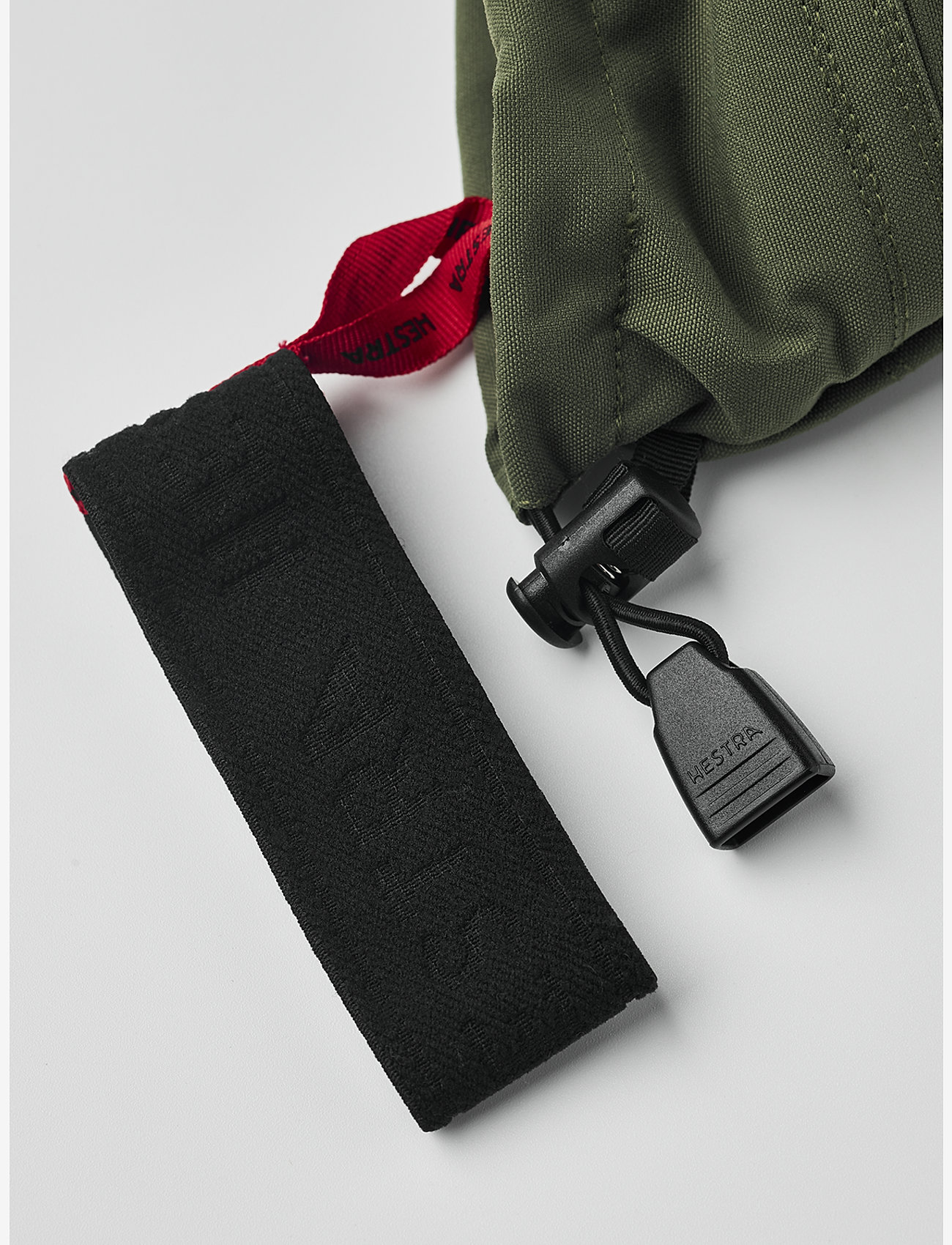 Hestra - Army Leather Heli Ski - 5 finger Navy - sõrmikud - olive - 5