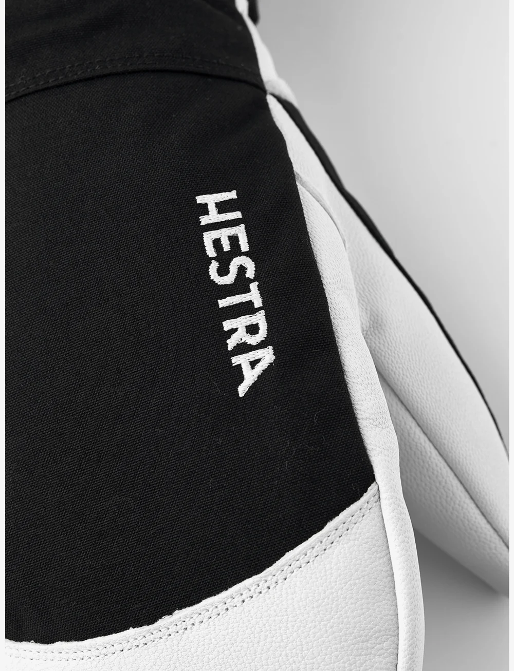 Hestra - Army Leather Heli Ski - mitt Black - luffer - black - 2