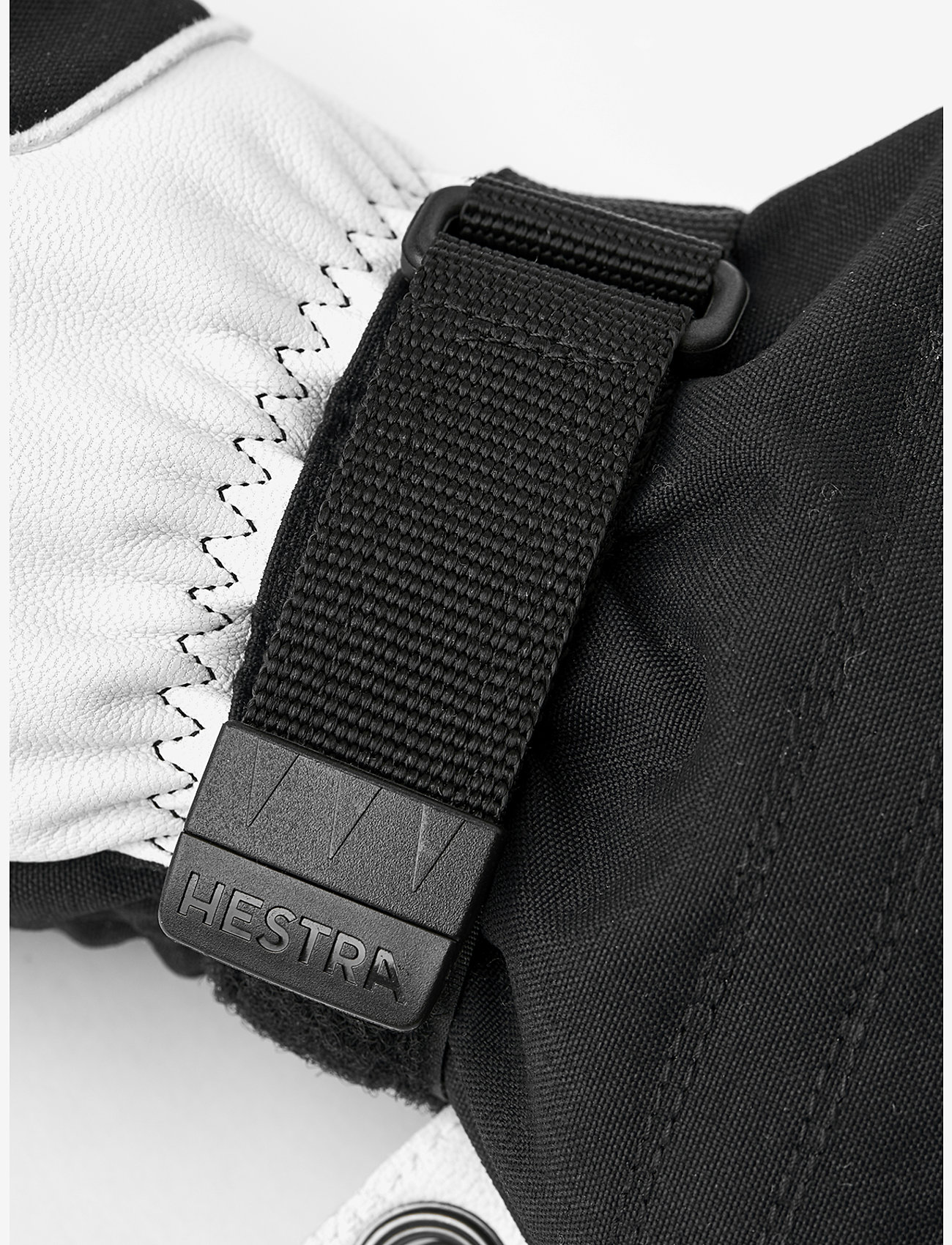 Hestra - Army Leather Heli Ski - mitt Espresso - luffer - black - 4