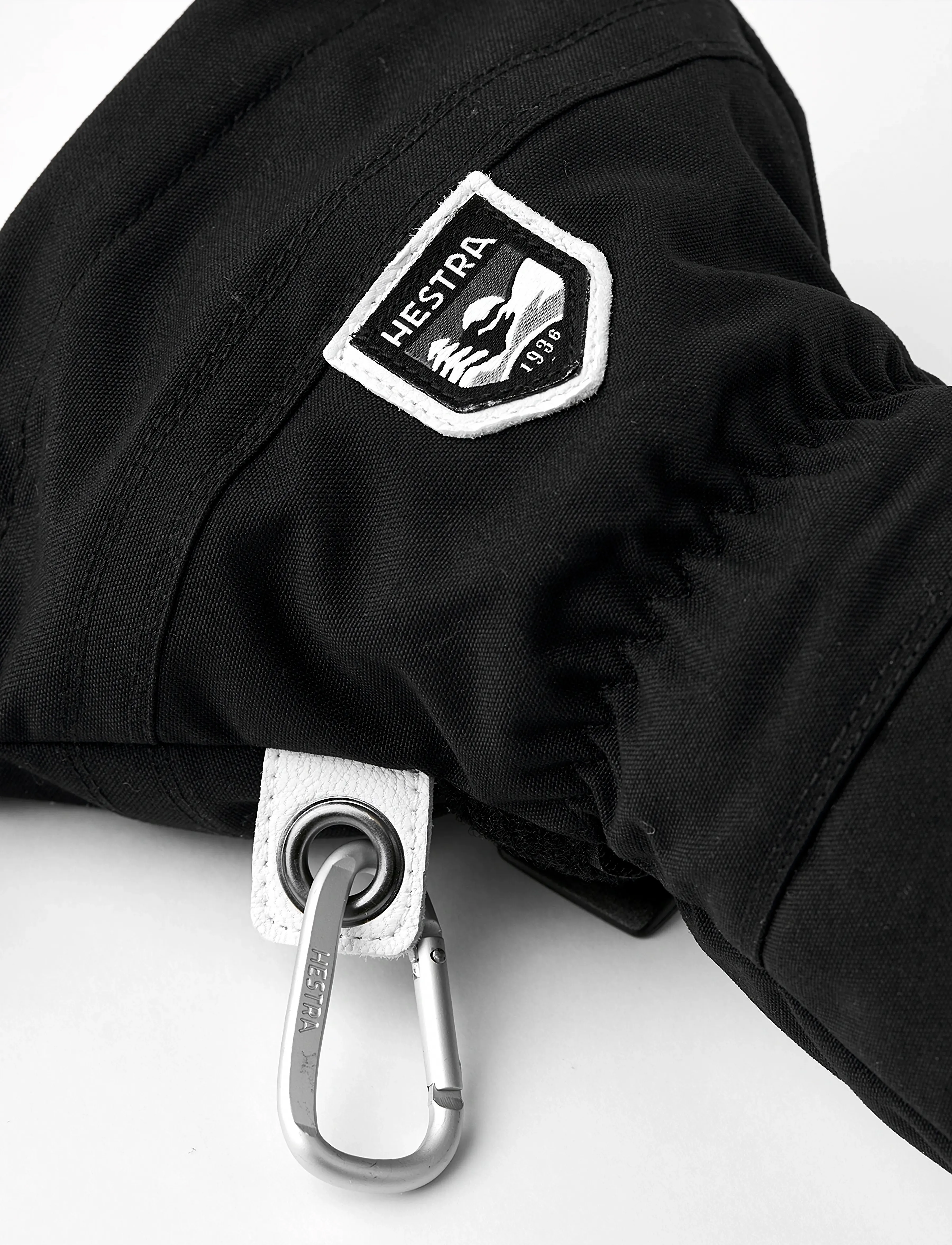 Hestra - Army Leather Heli Ski - mitt Black - black - 4