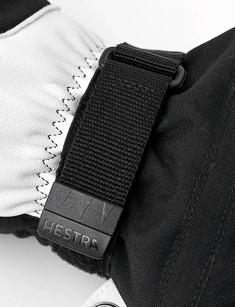 Hestra - Army Leather Heli Ski - mitt Black - black - 5