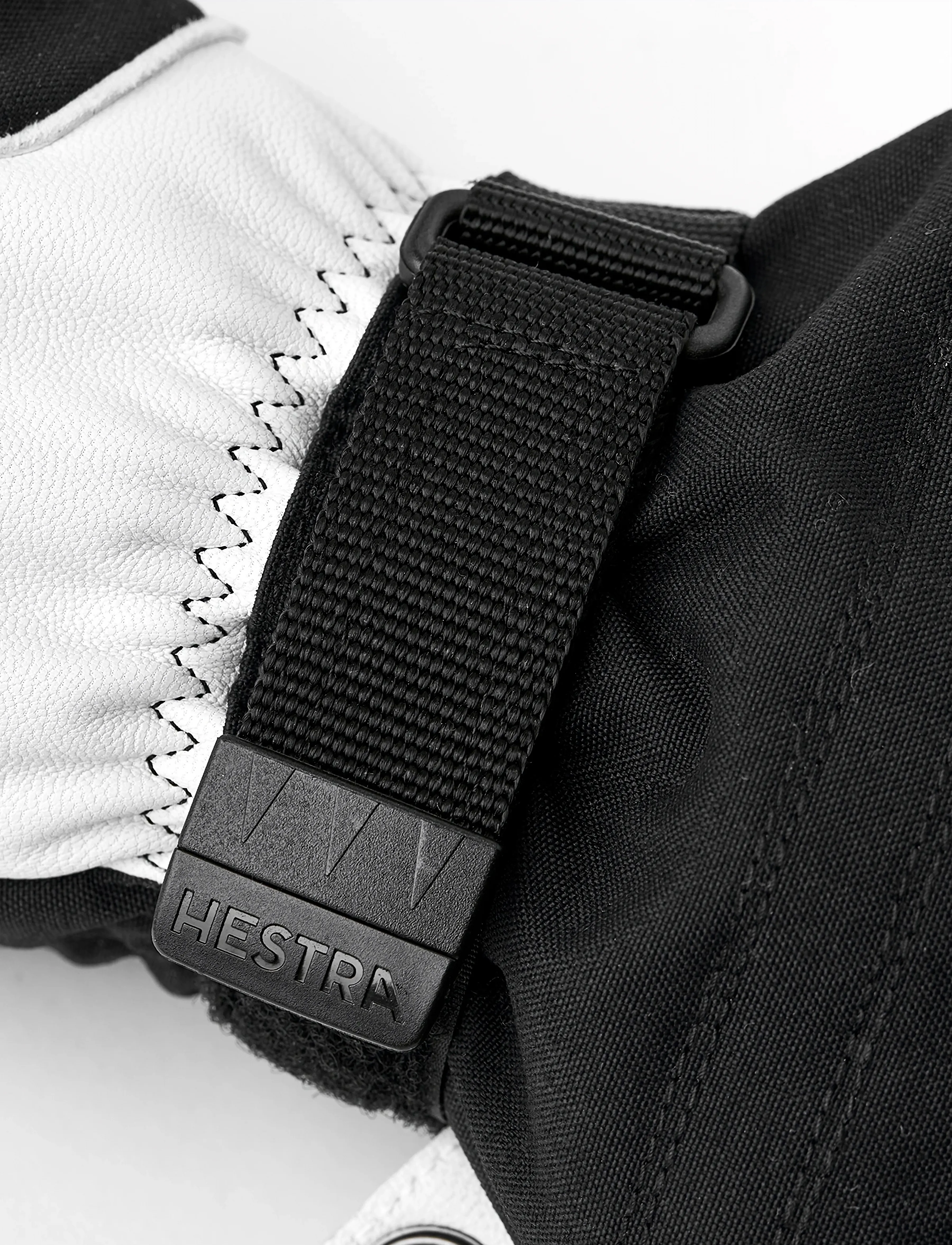 Hestra - Army Leather Heli Ski - mitt Black - black - 5