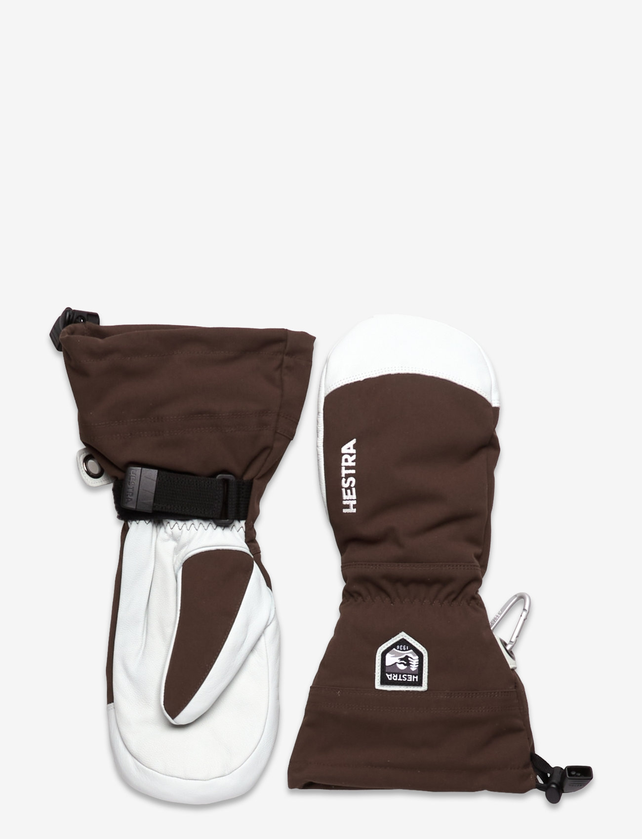 Hestra - Army Leather Heli Ski - mitt Espresso - tommelhanske - espresso - 0