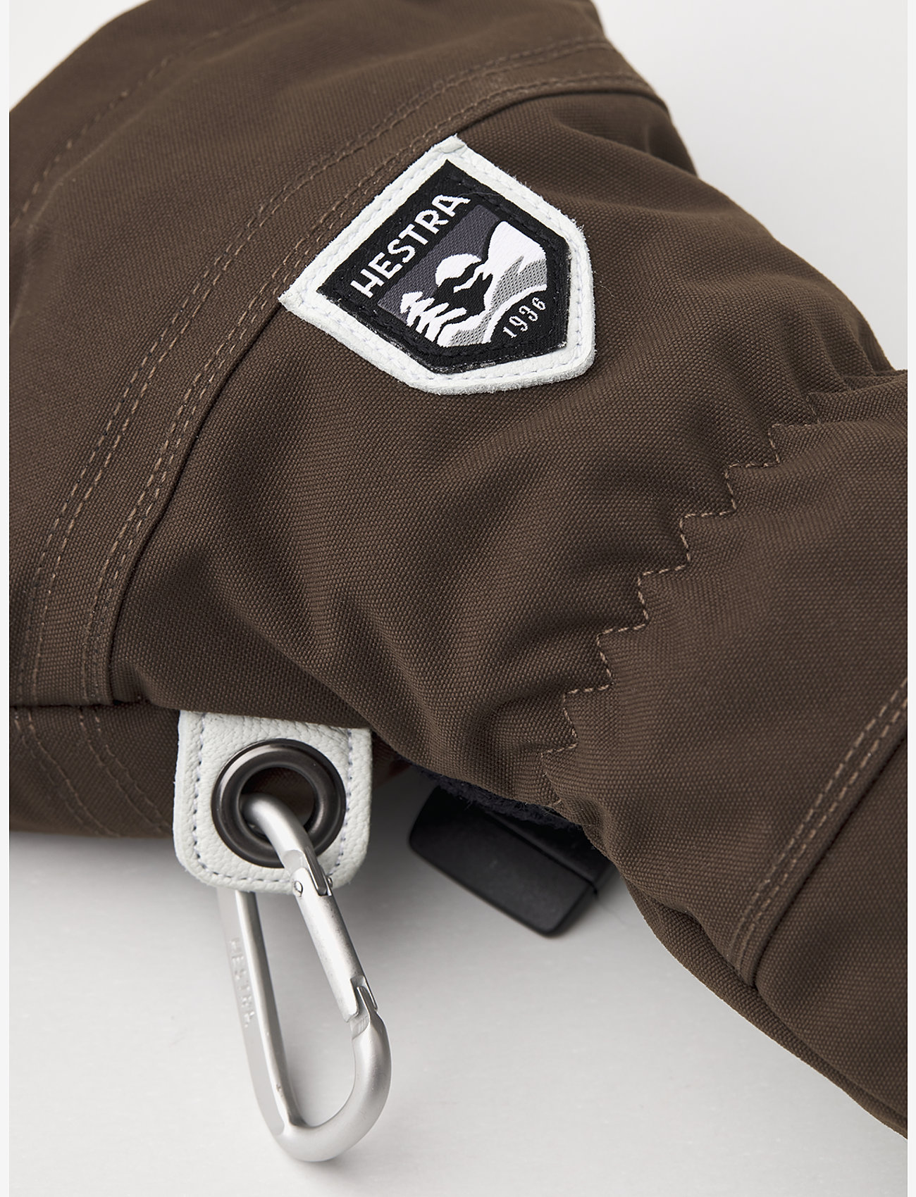 Hestra - Army Leather Heli Ski - mitt Espresso - tommelhanske - espresso - 3