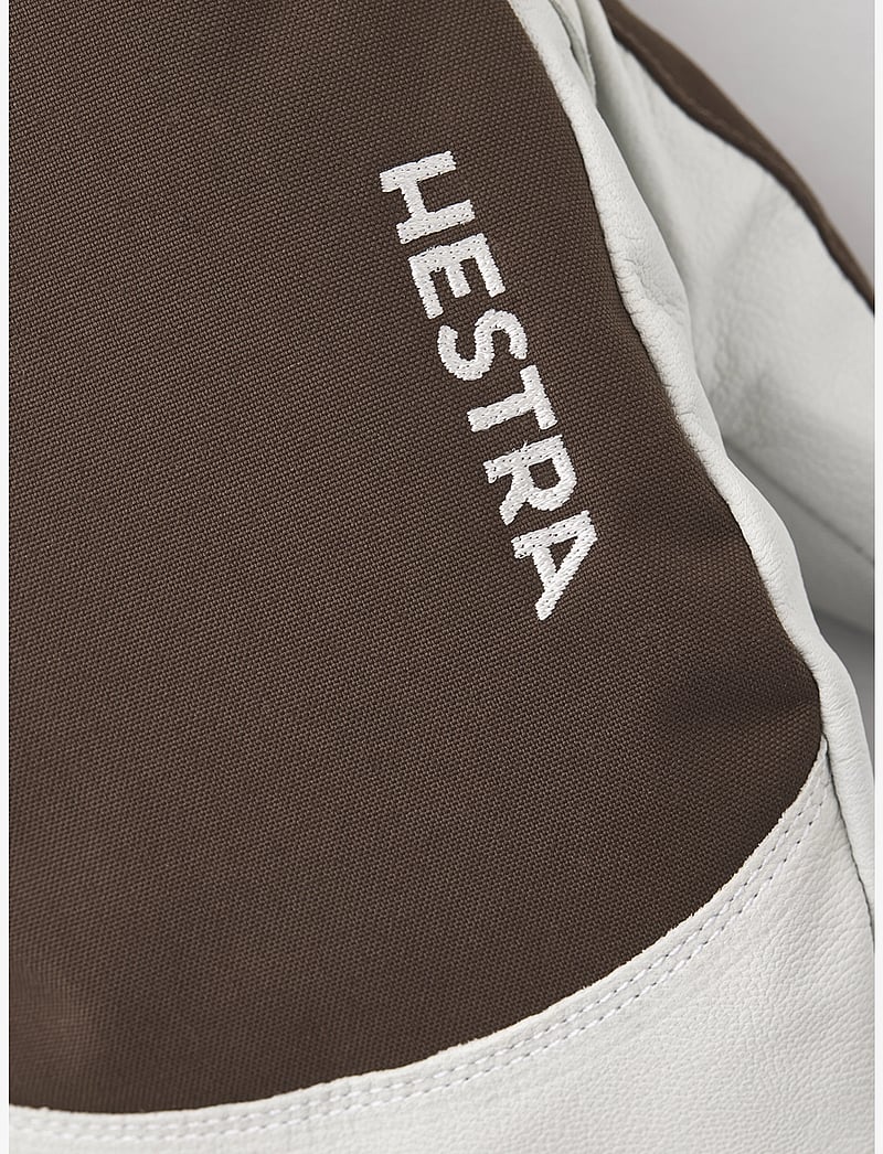Hestra - Army Leather Heli Ski - mitt Espresso - tommelhanske - espresso - 4