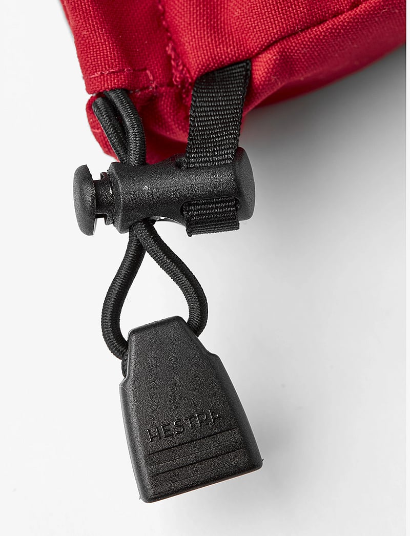 Hestra - Army Leather Heli Ski - mitt Black - tumvantar - red - 5