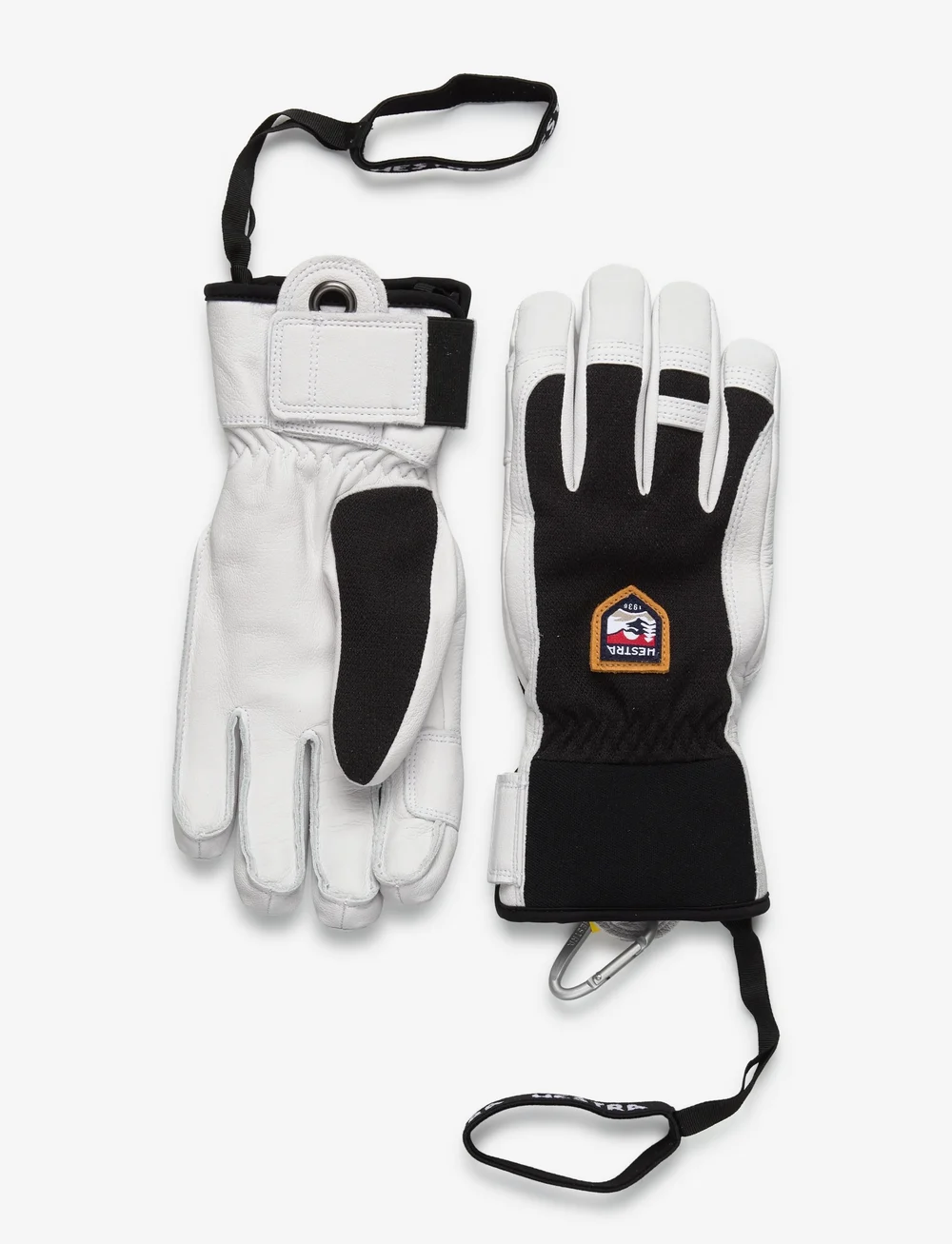 Hestra - Army Leather Patrol - 5 finger Navy - fingerhandschuhe - black - 0