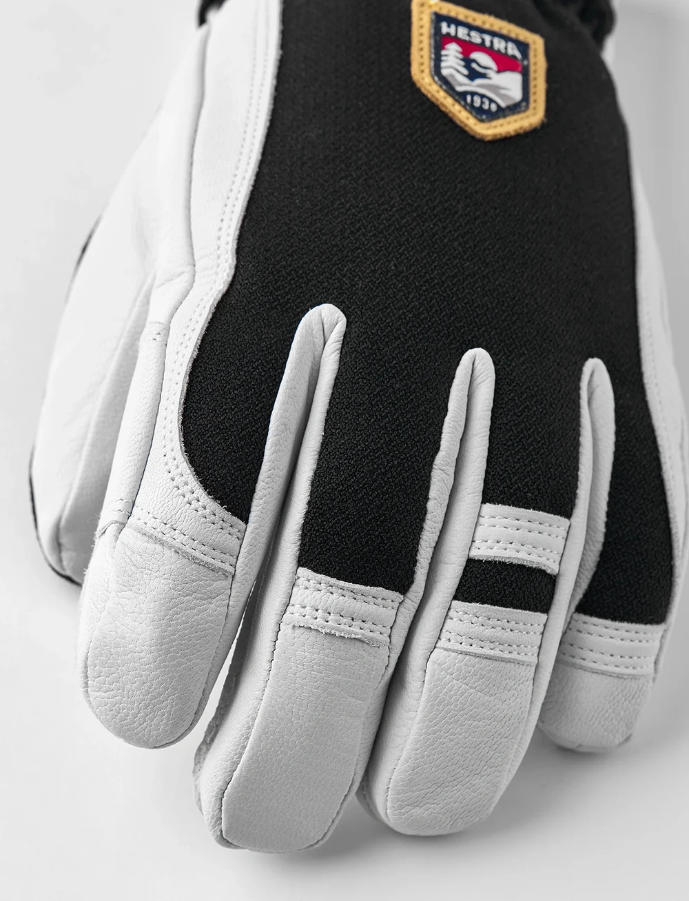 Hestra - Army Leather Patrol - 5 finger Navy - fingerhandschuhe - black - 2