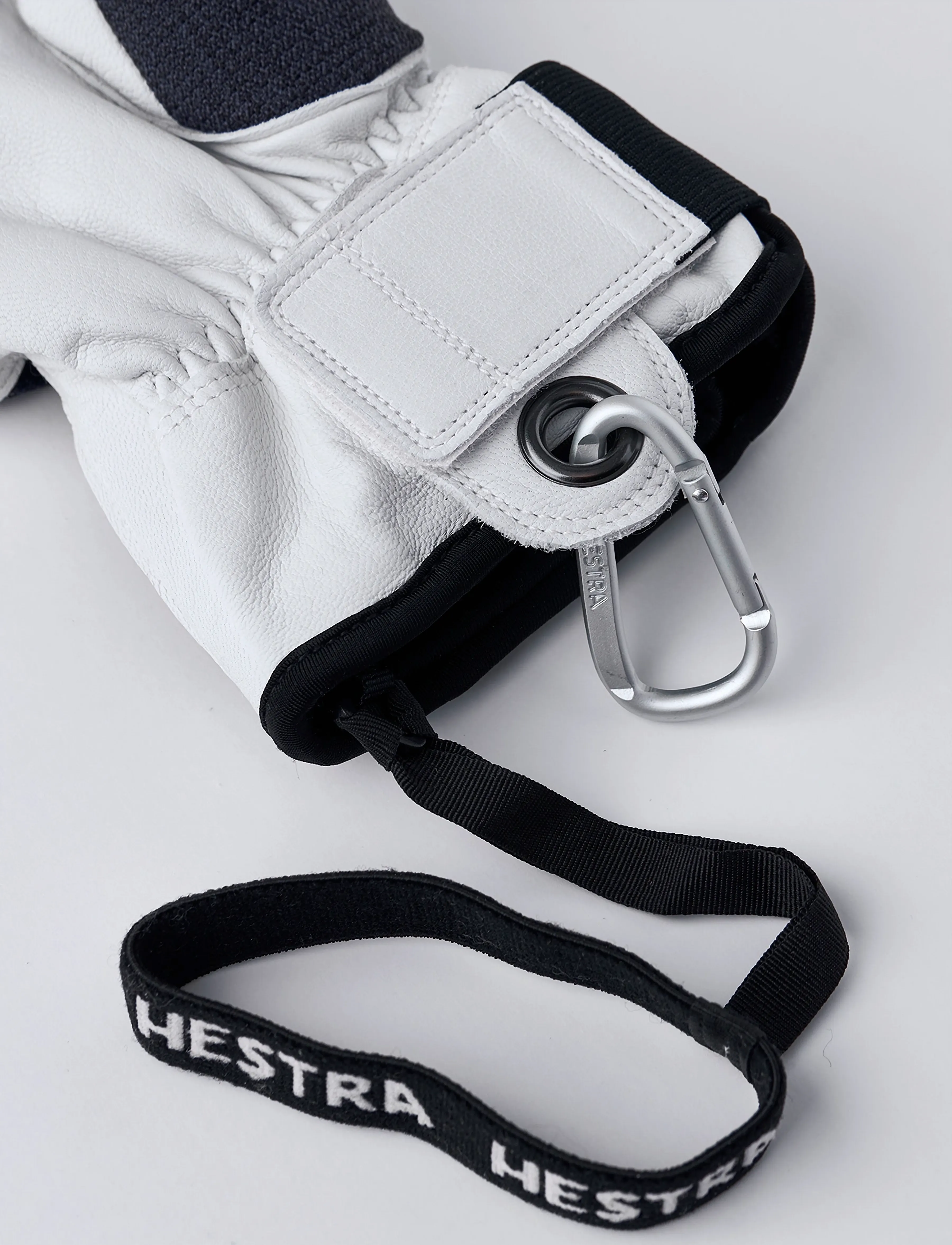 Hestra - Army Leather Patrol - 5 finger Olive - navy - 5