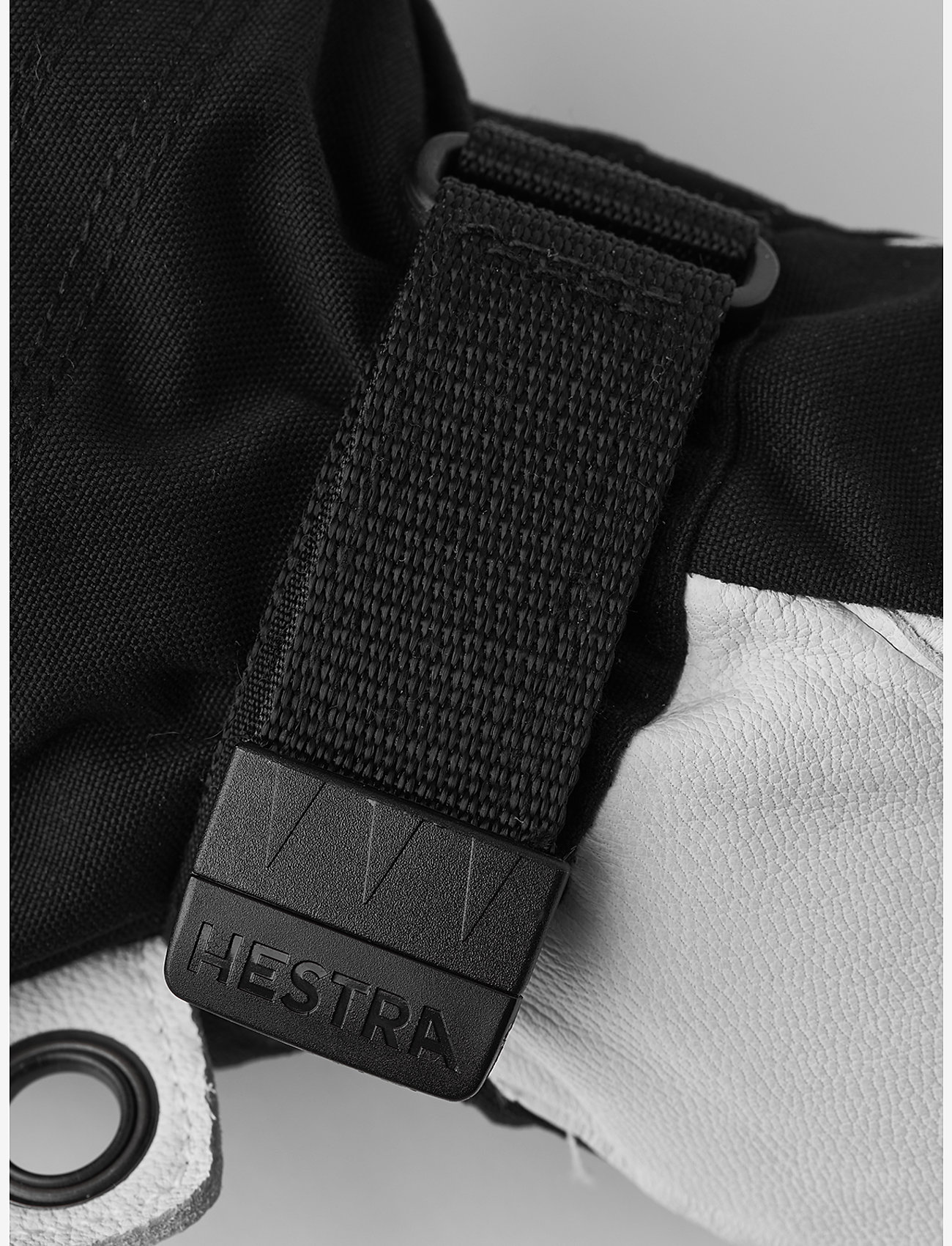 Hestra - Heli Ski Female - 5 finger Black/Offwhite - handsker - black/offwhite - 2