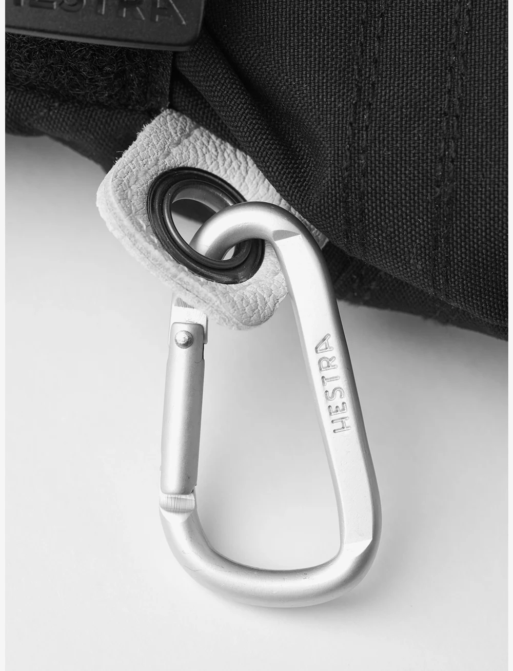 Hestra - Heli Ski Female - mitt Khaki/Offwhite - tumvantar - black/offwhite - 5