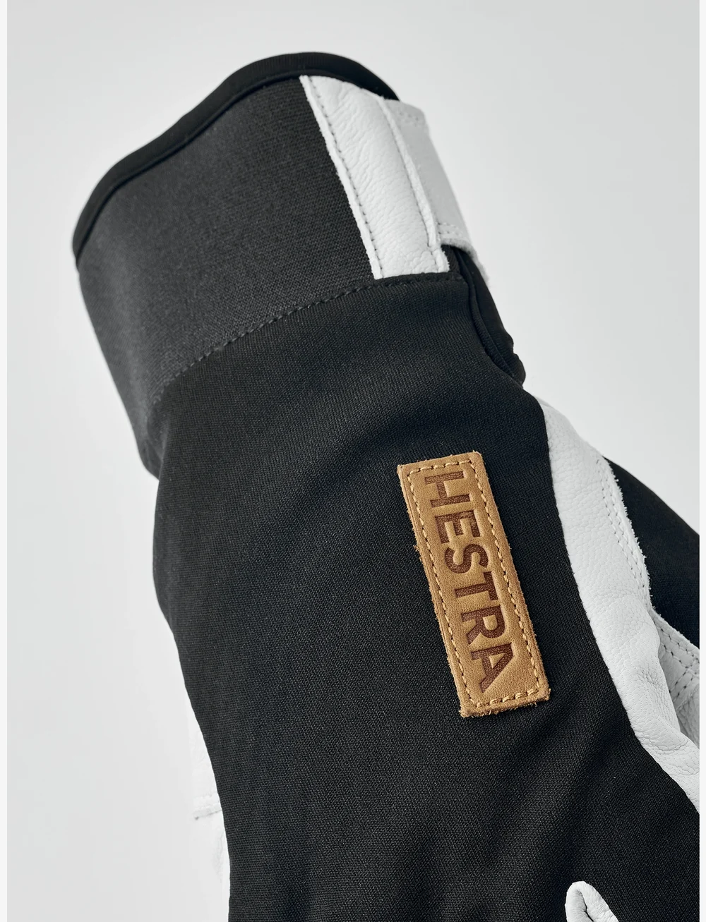 Hestra - Ergo Grip Active Wool Terry - 5 finger Navy/Offwhite - fingervantar - black/offwhite - 3