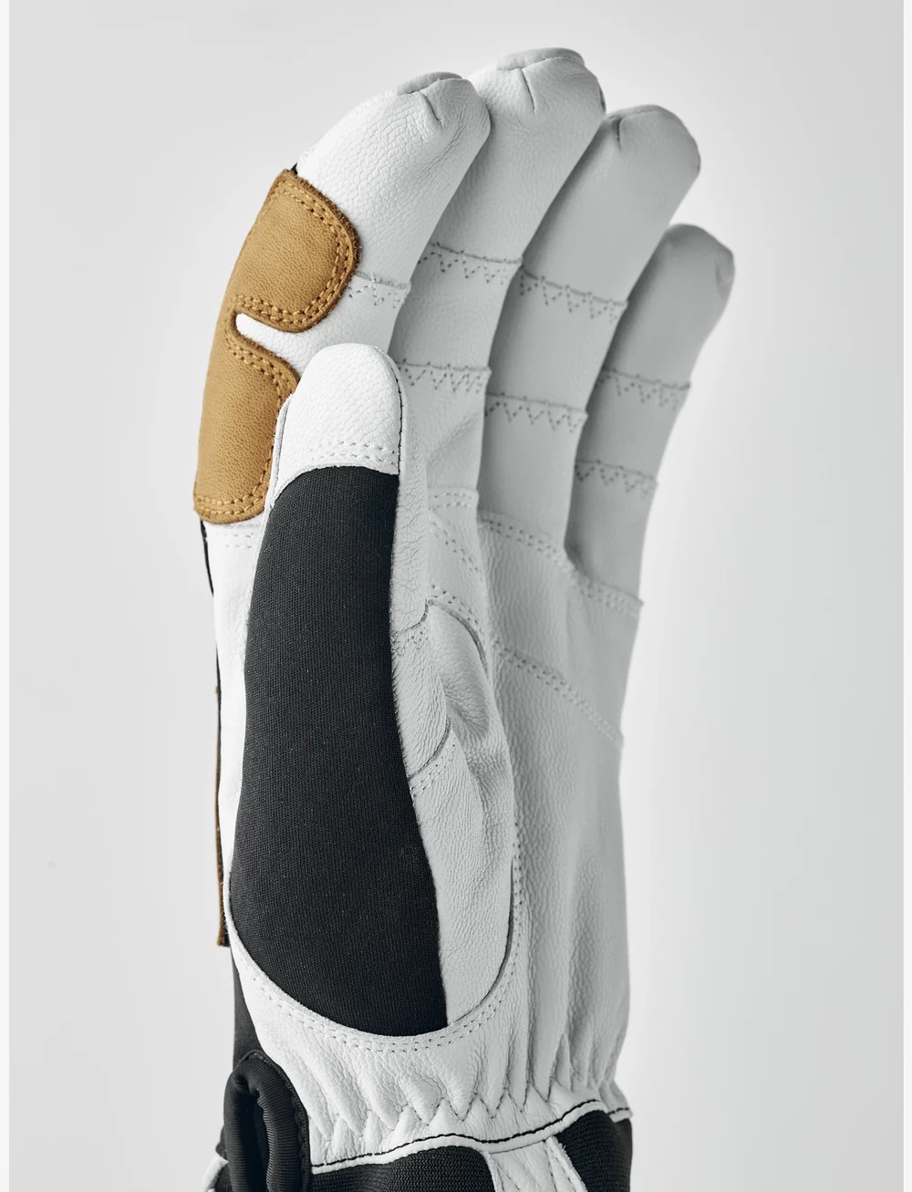 Hestra - Ergo Grip Active Wool Terry - 5 finger Navy/Offwhite - fingervantar - black/offwhite - 5