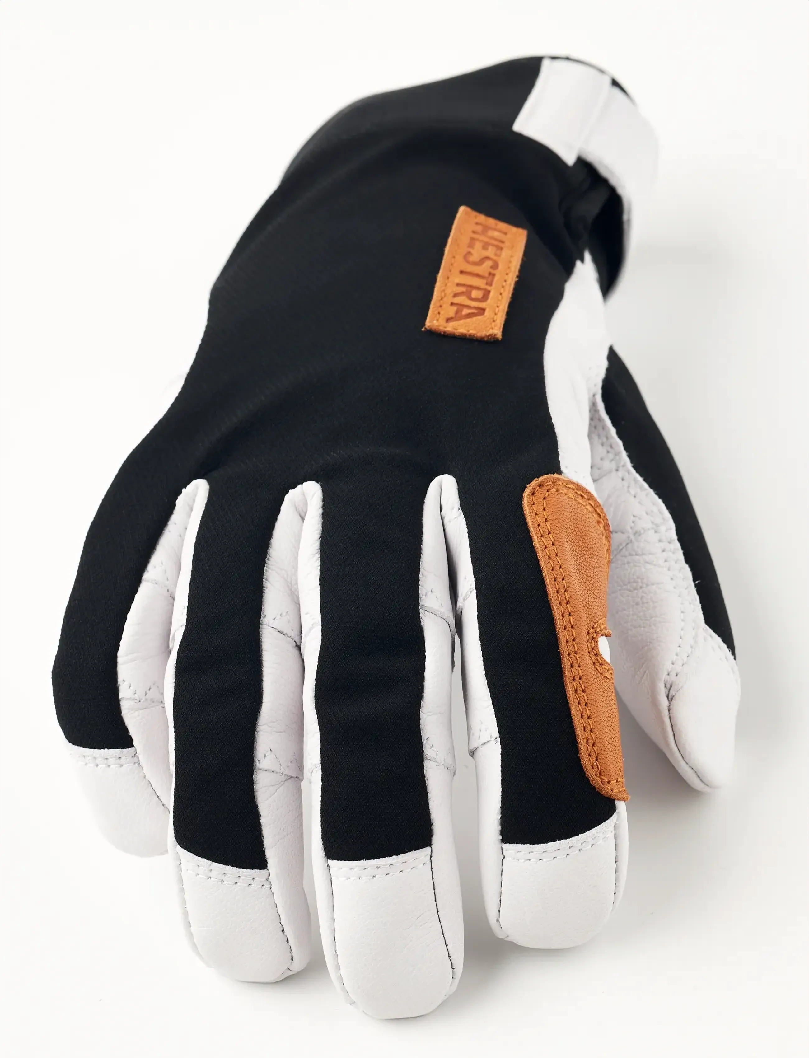 Hestra - Ergo Grip Active Wool Terry - 5 finger Navy/Offwhite - fingerhandschuhe - black/offwhite - 5