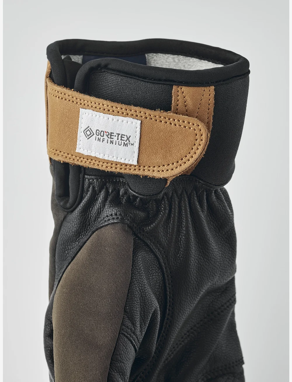 Hestra - Ergo Grip Active Wool Terry - 5 finger Navy/Offwhite - fingerhandsker - dark forest/black - 4